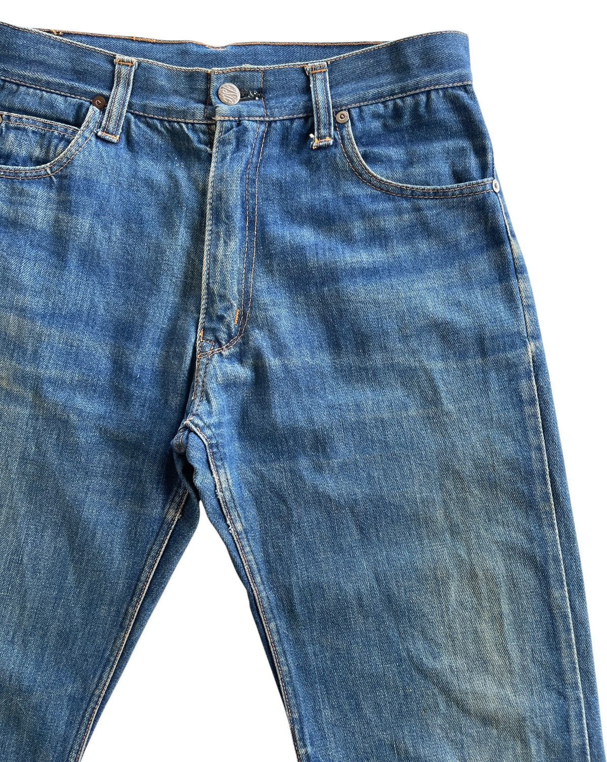 Vintage Vintage Stevens Dirty Distressed Flared Jeans Size US 28 / EU 44 - 3 Thumbnail