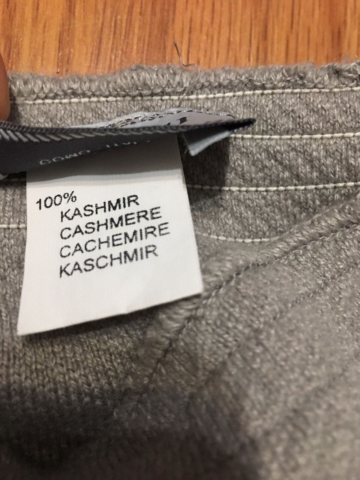 Other MORESI Como Italy Grey Pure Cashmere Skirt Size S Size 26" / US 2 / IT 38 - 8 Thumbnail