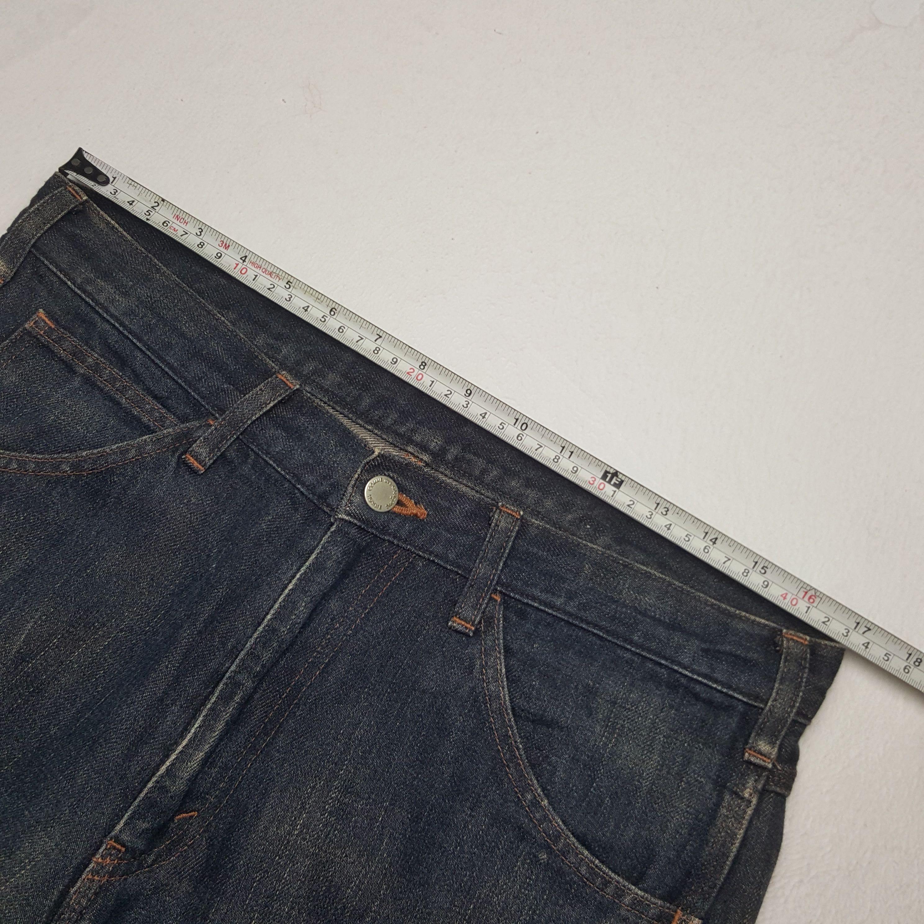 Comme des Garcons Homme × Japanese Brand × Vintage Vintage Comme des Garcons Homme Carpenter Denim Jeans Size US 34 / EU 50 - 9 Thumbnail