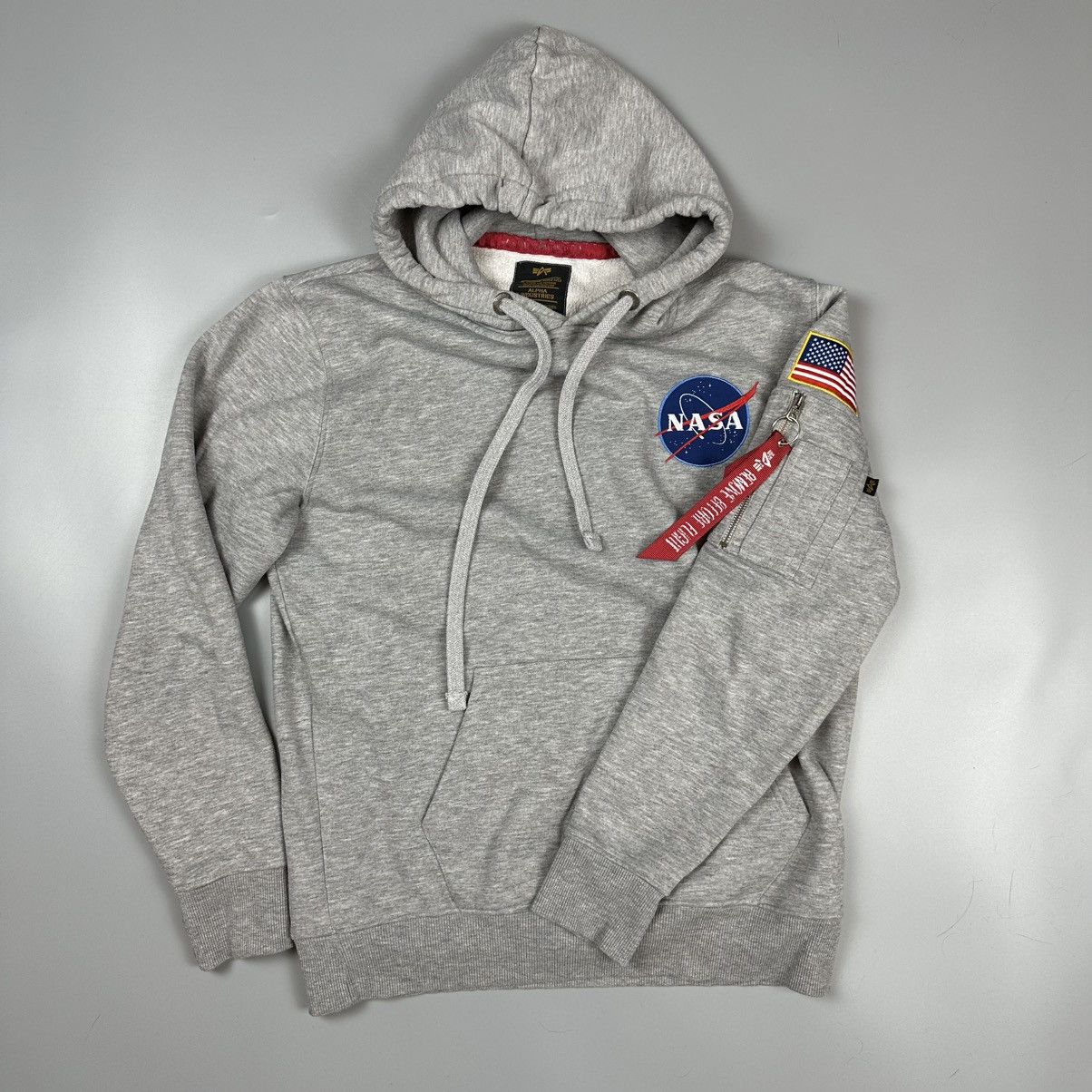 Alpha Industries Alpha Industries Nasa Hoodie Size US M / EU 48-50 / 2 - 2 Thumbnail
