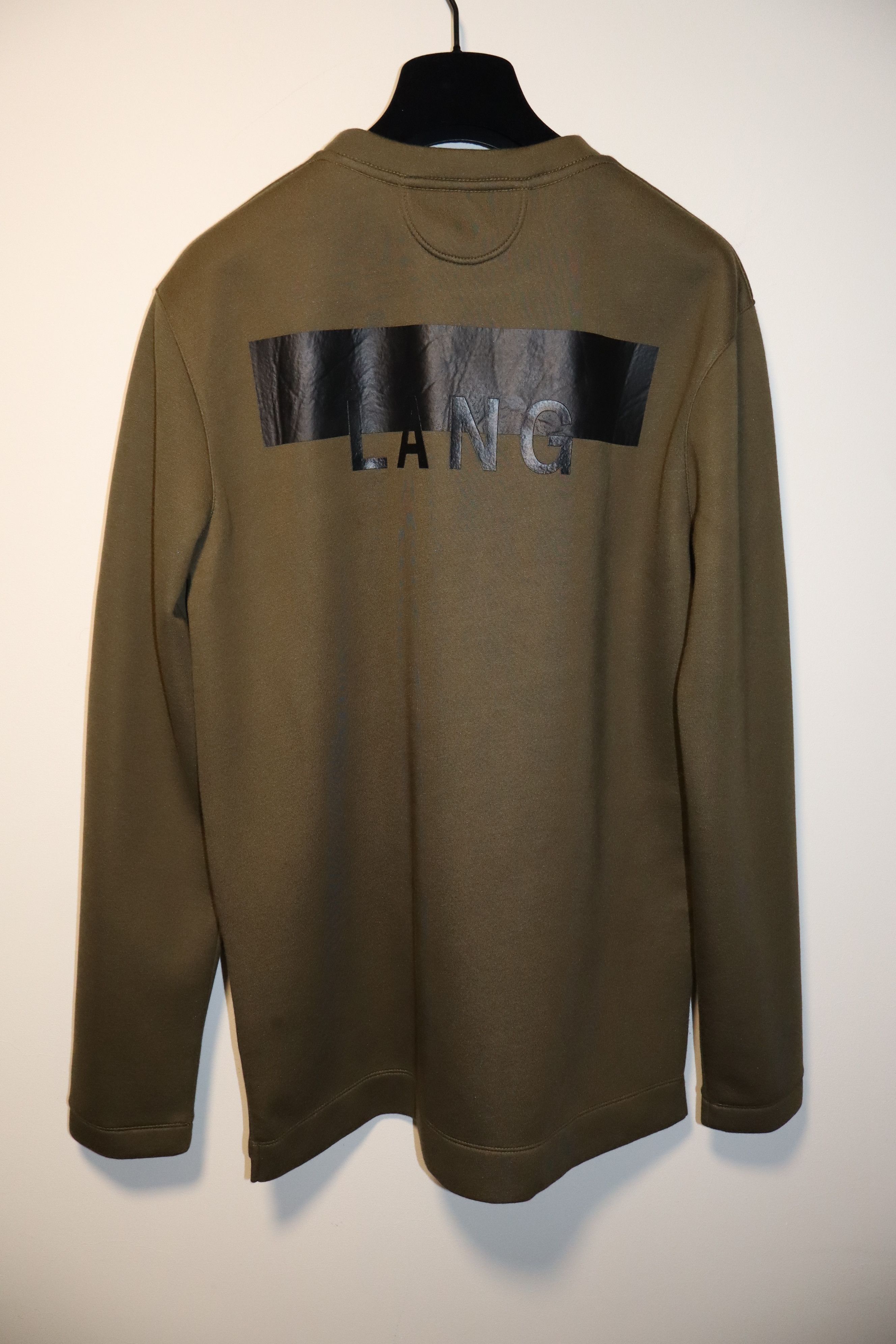 Helmut Lang Oversized neoprene sweatshirt Size US XS / EU 42 / 0 - 2 Thumbnail