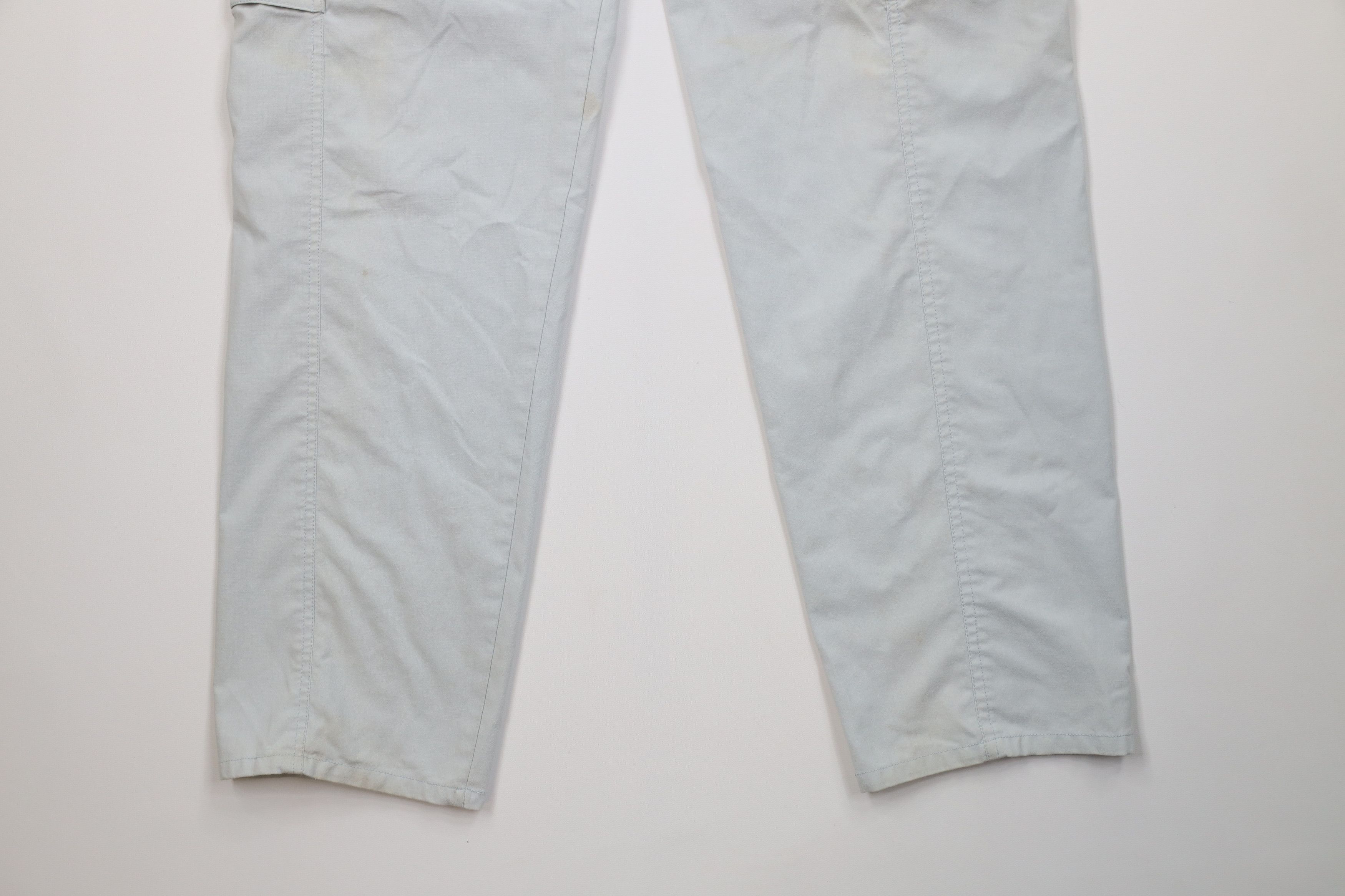 Vintage Vintage 80s 90s Streetwear Tapered Leg Cargo Pants Blue Size US 30 / EU 46 - 14 Thumbnail