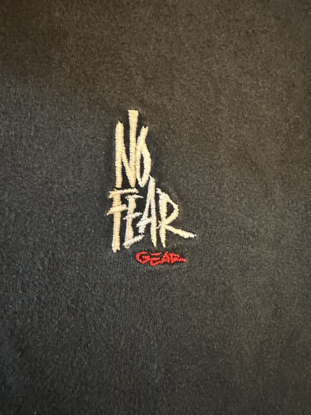 No Fear Vintage No Fear Embroidered Men’s Long Sleeve T-Shirt-Large Size US L / EU 52-54 / 3 - 4 Thumbnail