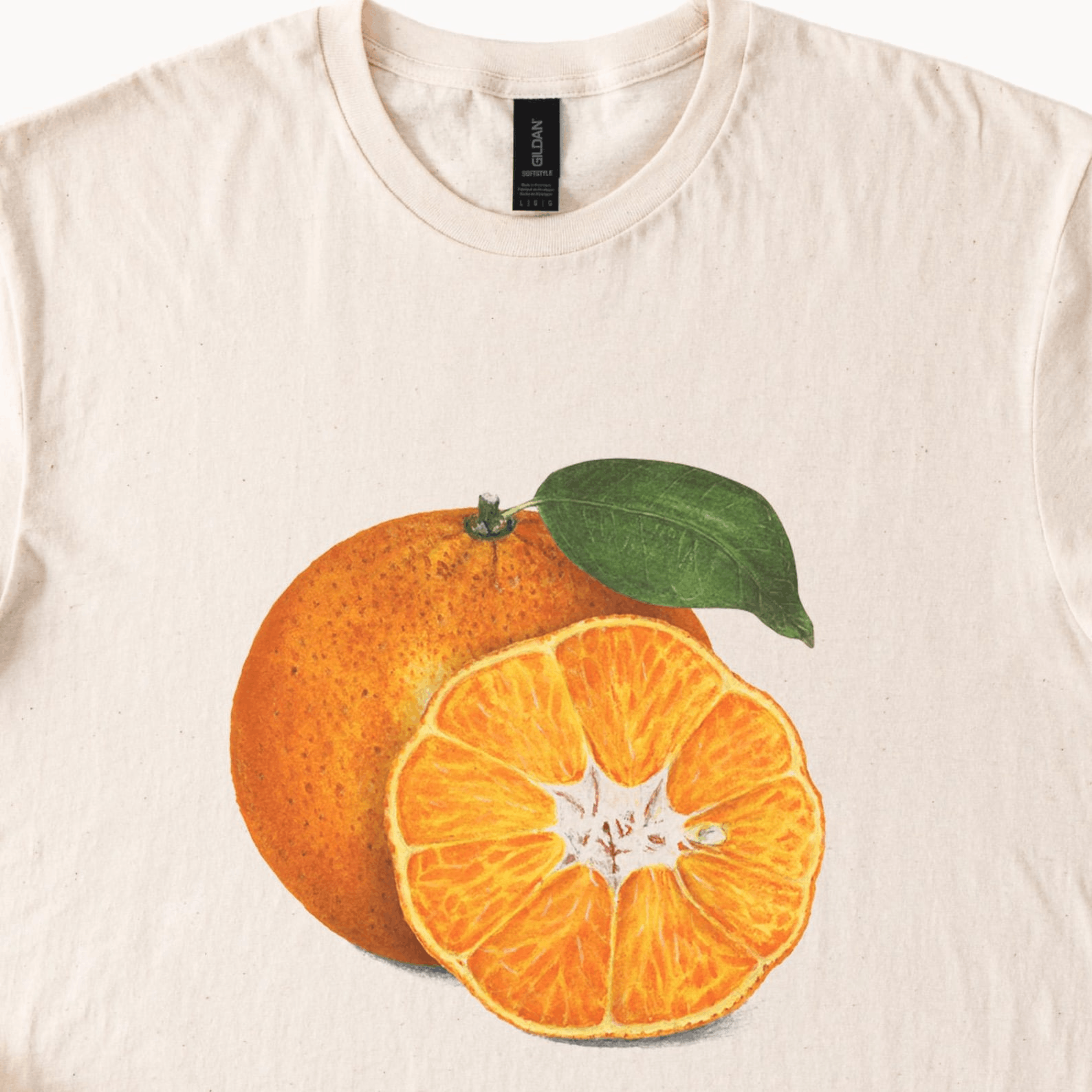 Other Juicy Orange Graphic Tee – Big Fruit T-Shirt Size S / US 4 / IT 40 - 4 Thumbnail