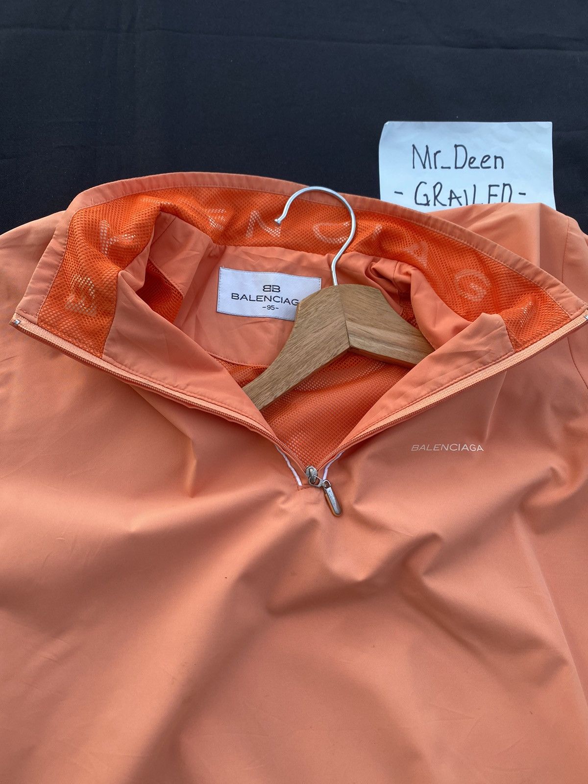Balenciaga Rare Balenciaga Nylon Orange Outerwear Size US M / EU 48-50 / 2 - 7 Thumbnail