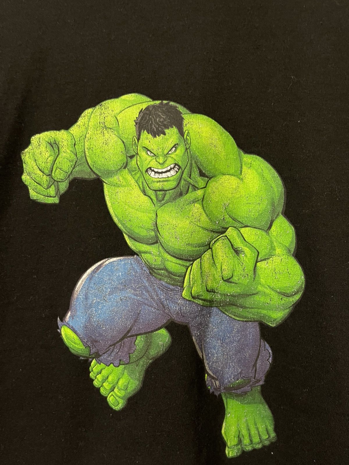 Balenciaga Balenciaga Unisex x Marvel Incredible Hulk Graphic Tee Size US S / EU 44-46 / 1 - 3 Thumbnail