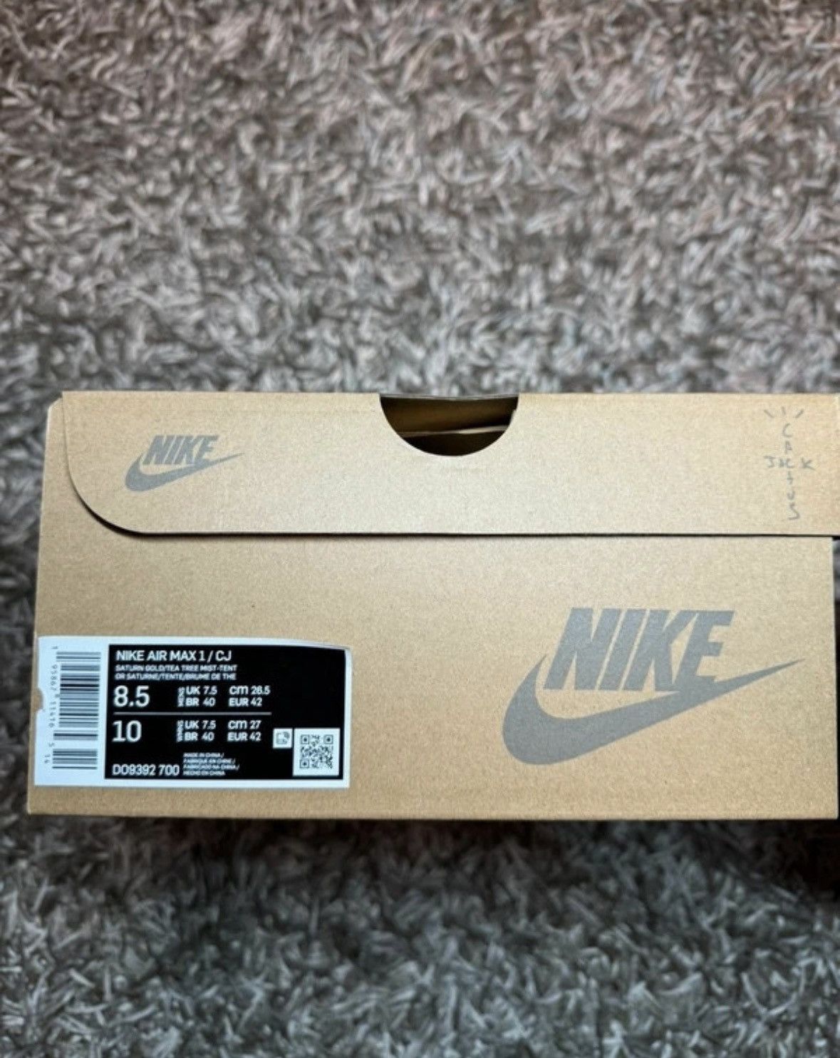 Nike Nike air max 1 x cactus jack Size US 8.5 / EU 41-42 - 6 Thumbnail