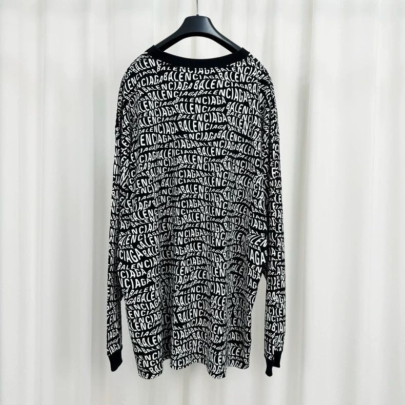 Balenciaga Balenciaga Bullet screen full print long sleeve Size US S / EU 44-46 / 1 - 2 Thumbnail