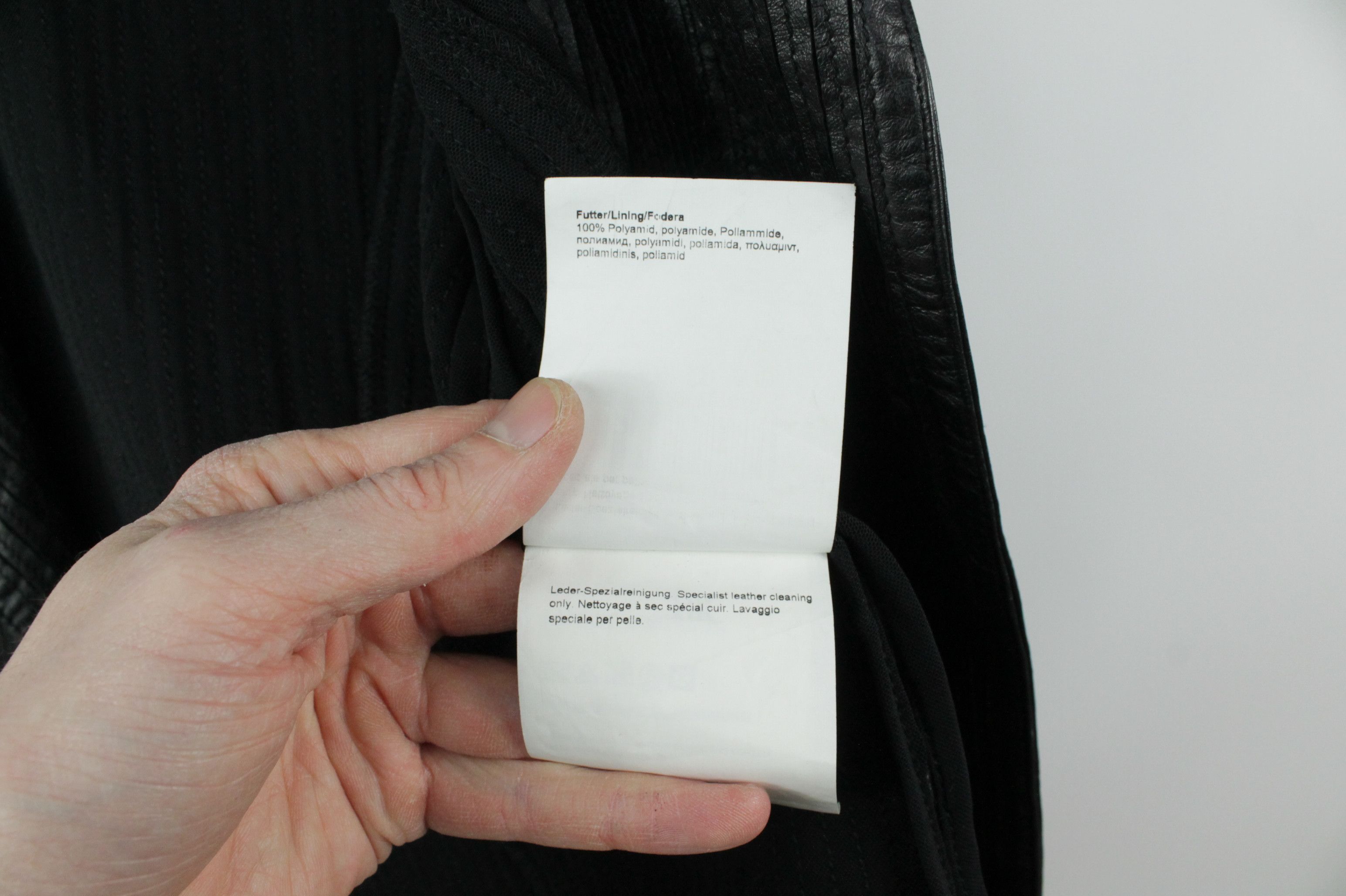 Milestone Milestone Alma Perforation Leather Stretch Jacket Black Size XL / US 12-14 / IT 48-50 - 9 Thumbnail