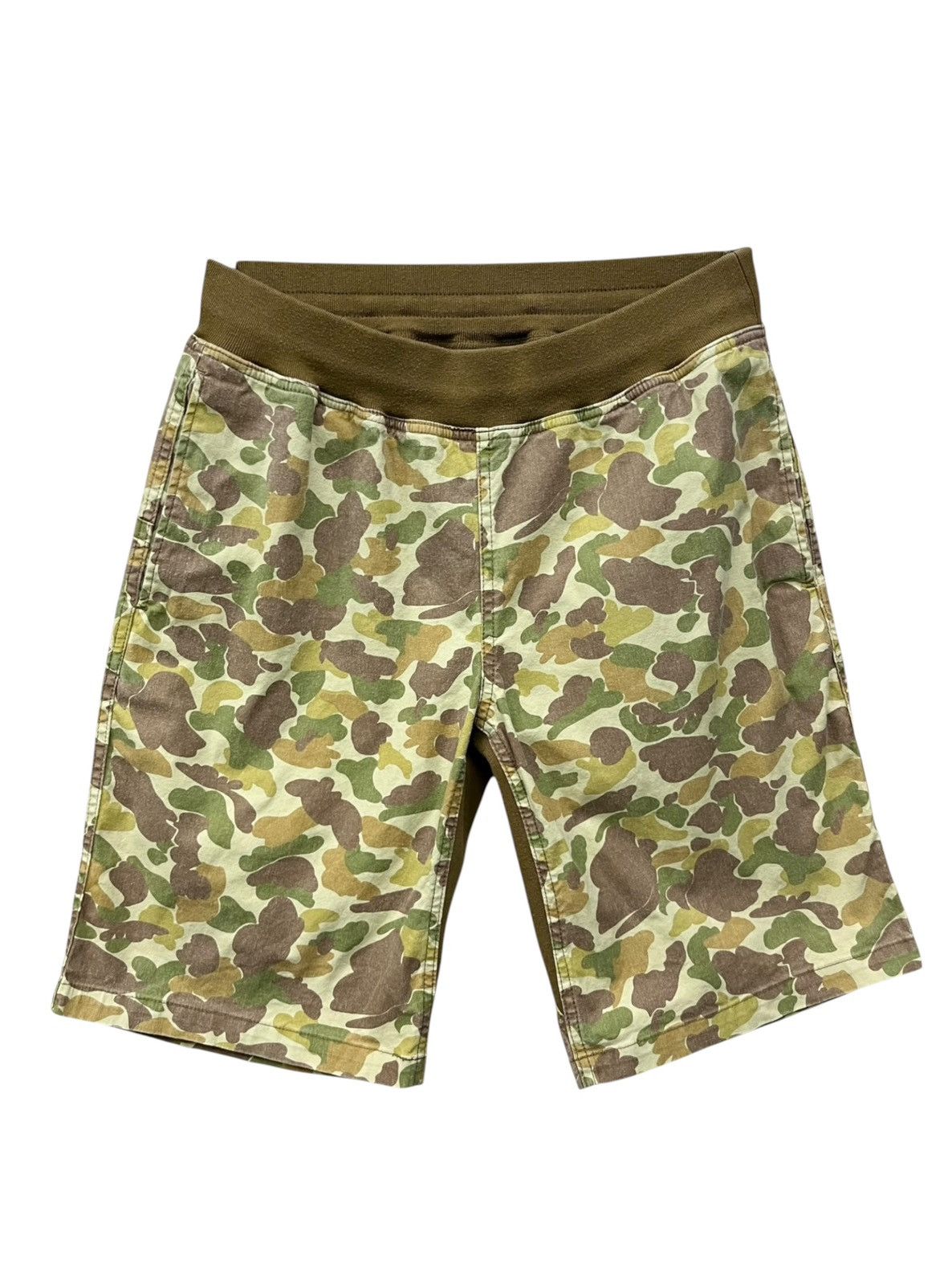 The North Face Rare TNF Japan Duck Camo Drawstring Shorts BAPE Style Y2K Size US 34 / EU 50 - 1 Thumbnail