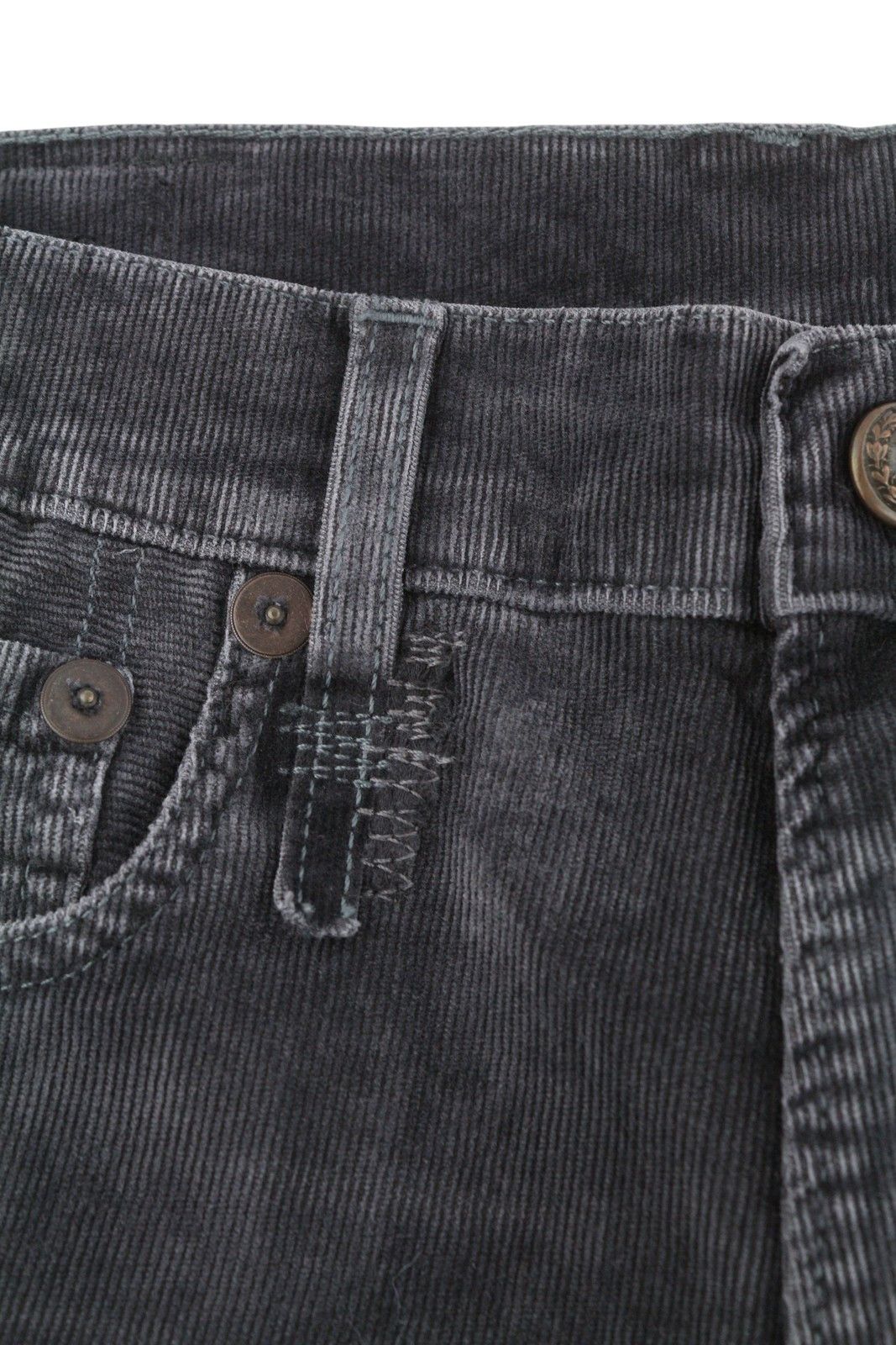 R13 ROMEO 26 Obsidian Stretch Cord Faded Grey FW25 86537 Size 26" / US 2 / IT 38 - 11 Thumbnail