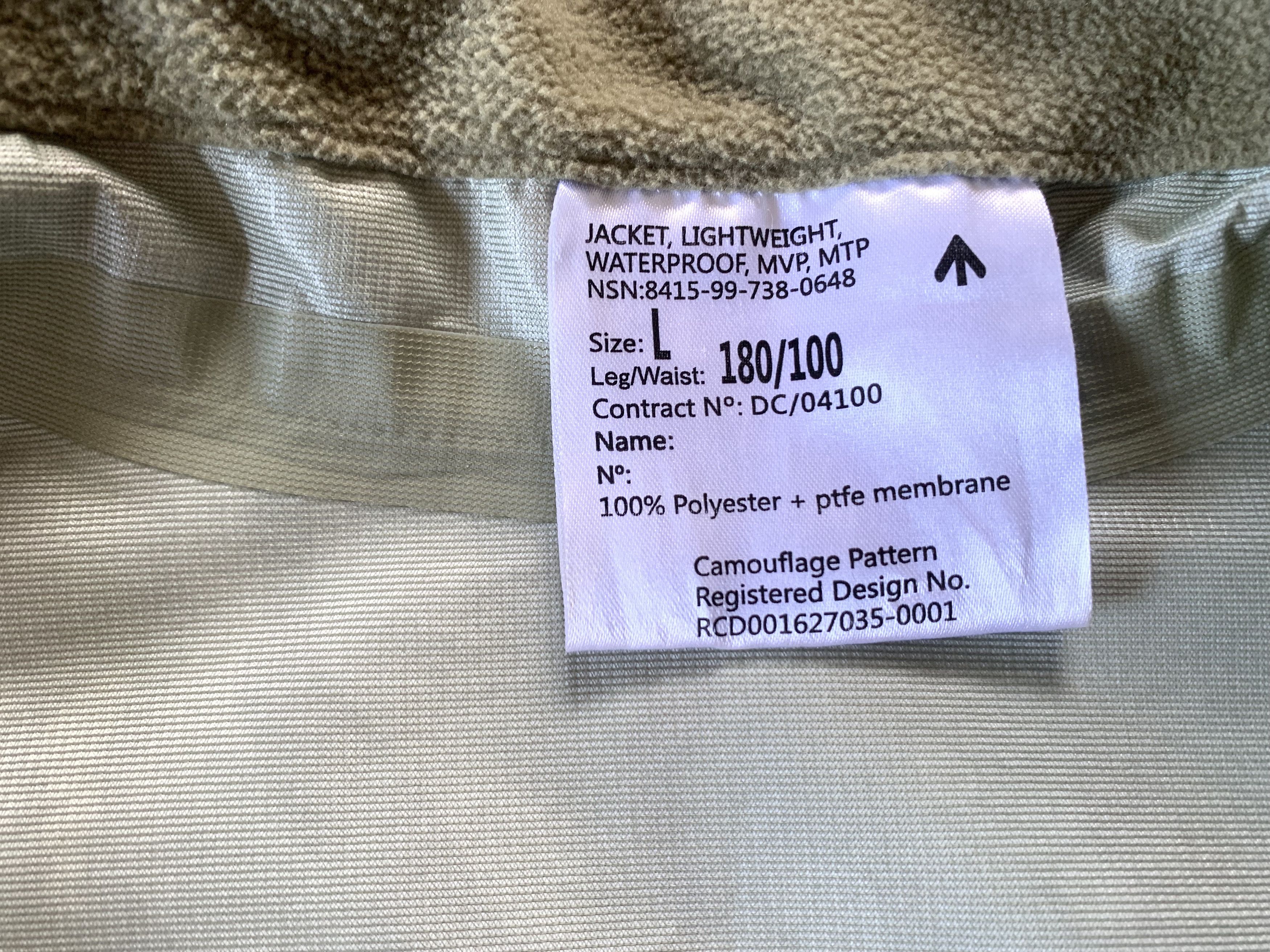 Other Mens Tactical Membrane Suit Uniform Multicam MVP MTP Size US L / EU 52-54 / 3 - 9 Thumbnail