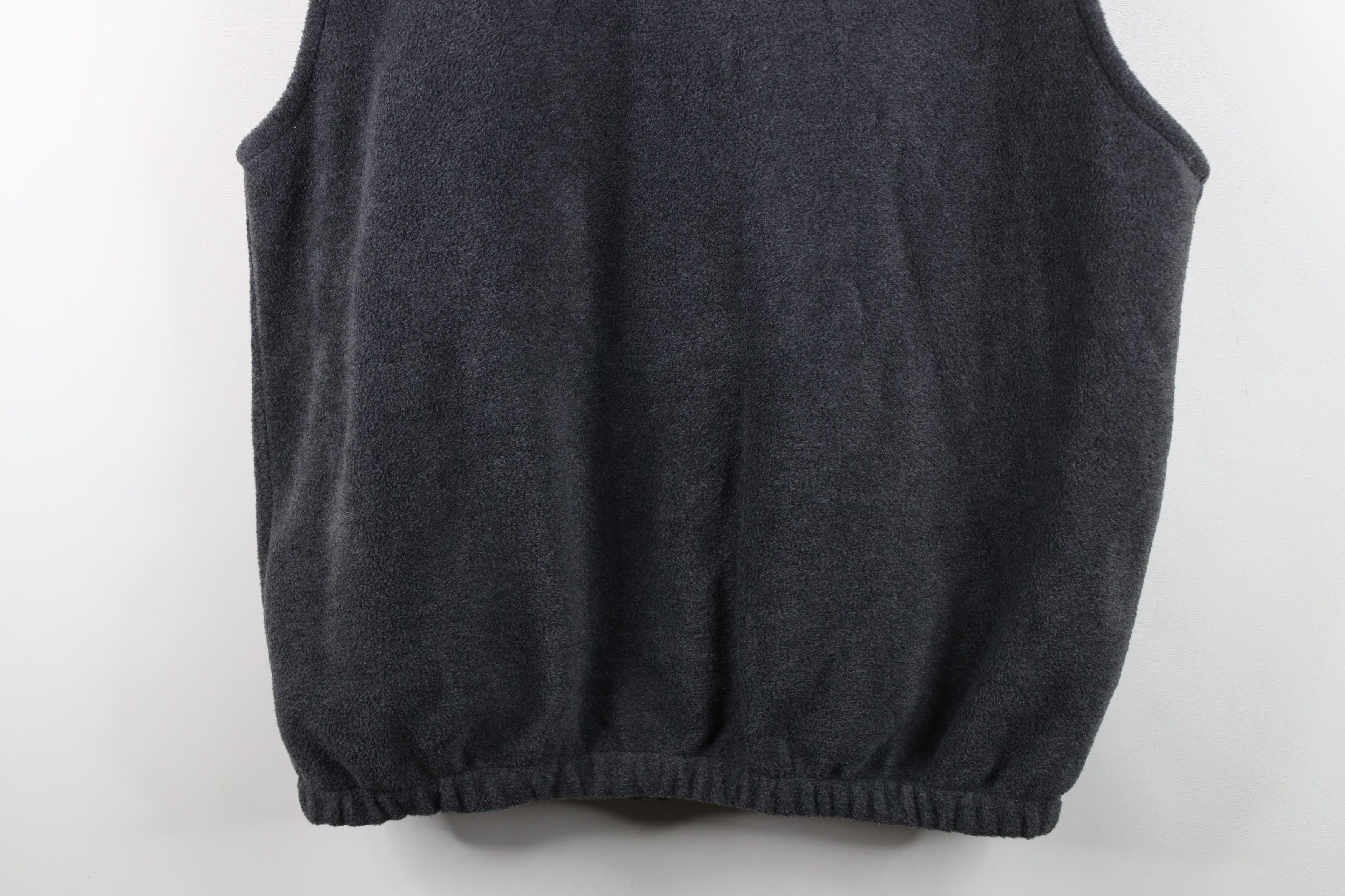 Vintage Vintage 90s Streetwear Fleece Full Zip Vest Jacket USA Size US XL / EU 56 / 4 - 12 Thumbnail