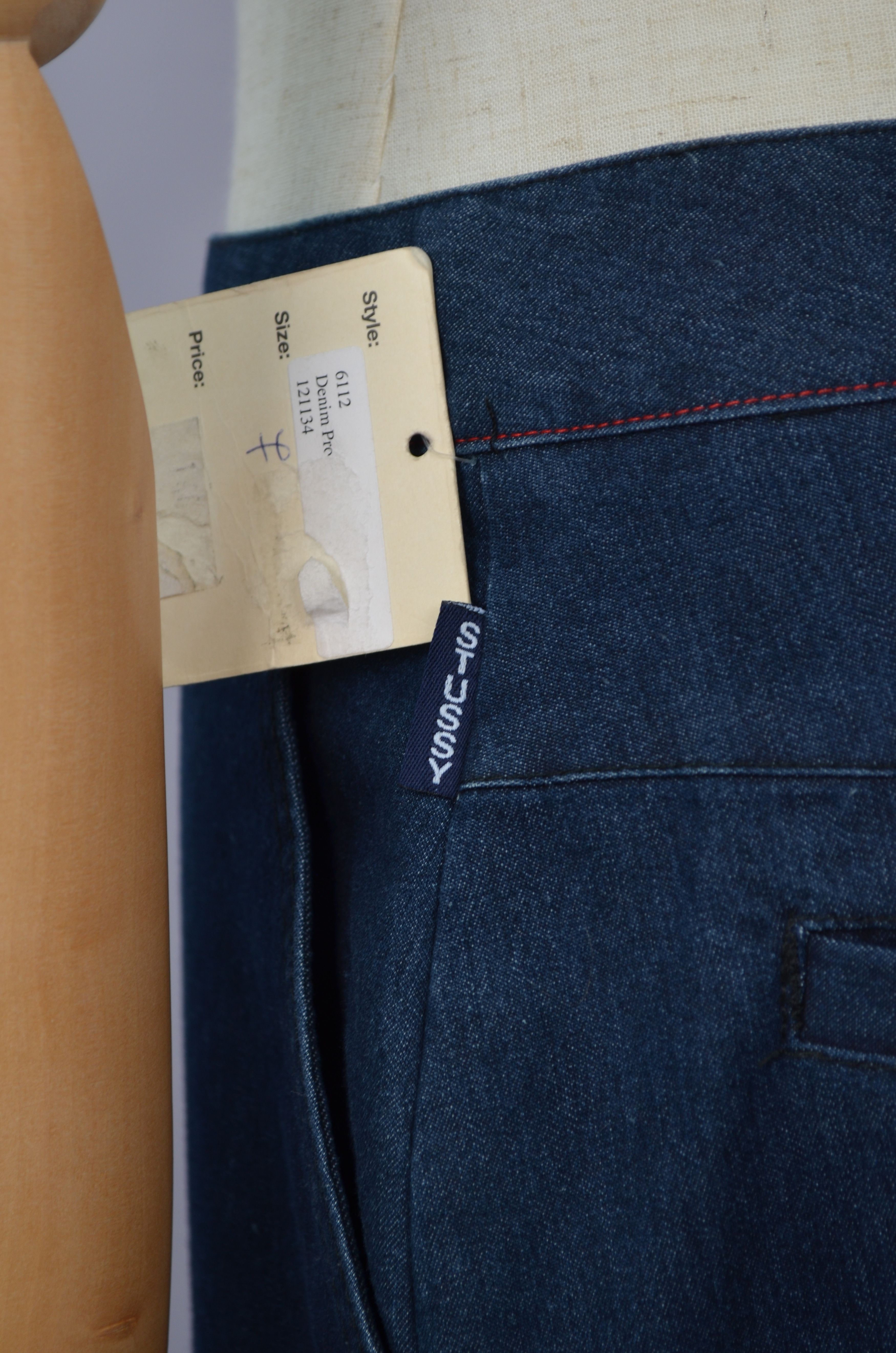 Designer × Stussy Stussy Blue Denim Long Skirt Size 7 / 28 Small y2k 00s NWT Size 28" / US 6 / IT 42 - 8 Thumbnail