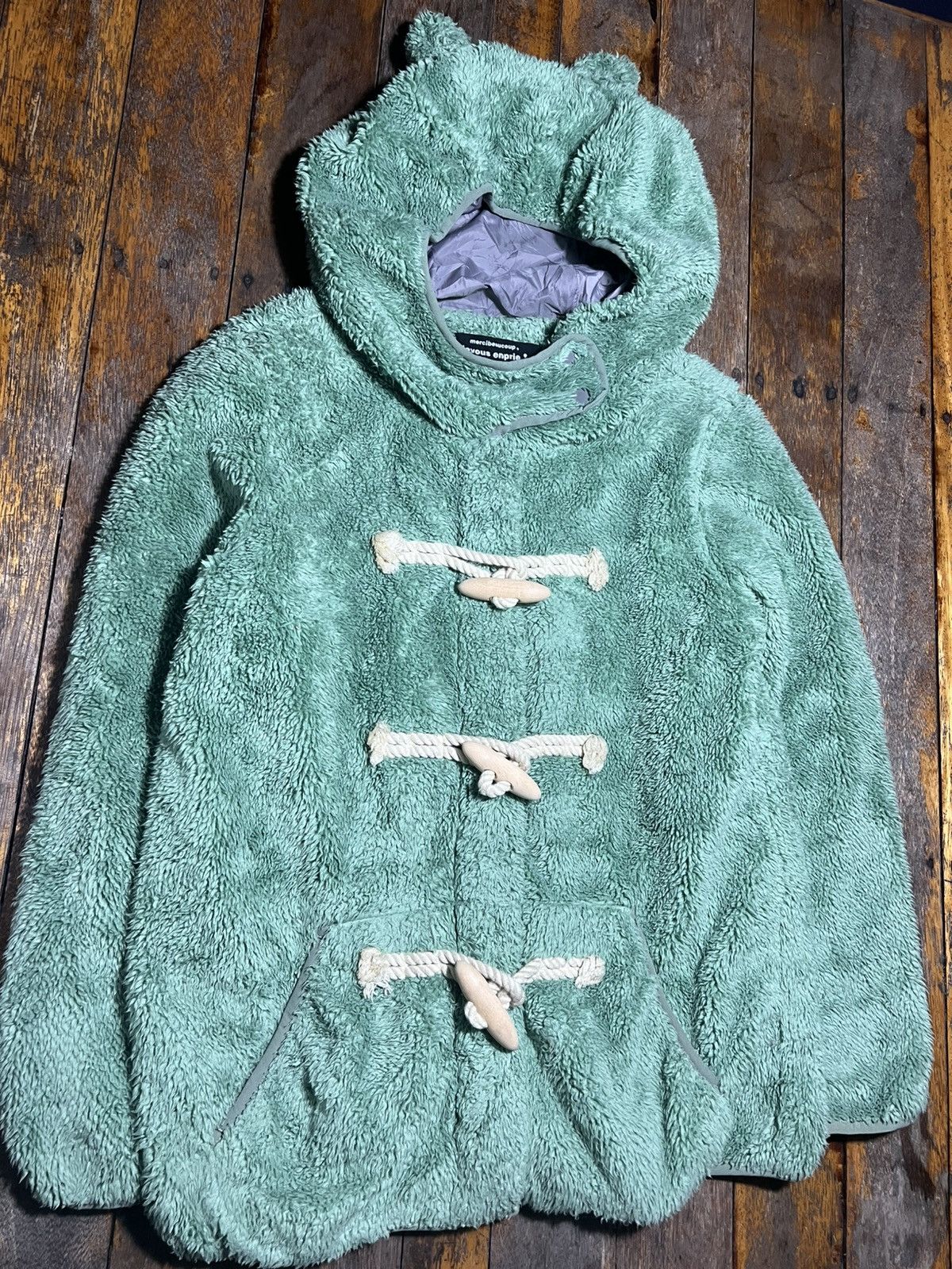 mercibeaucoup Mercibeaucoup by Issey Miyake Fleece Ear Hoodie Size US S / EU 44-46 / 1 - 1 Thumbnail