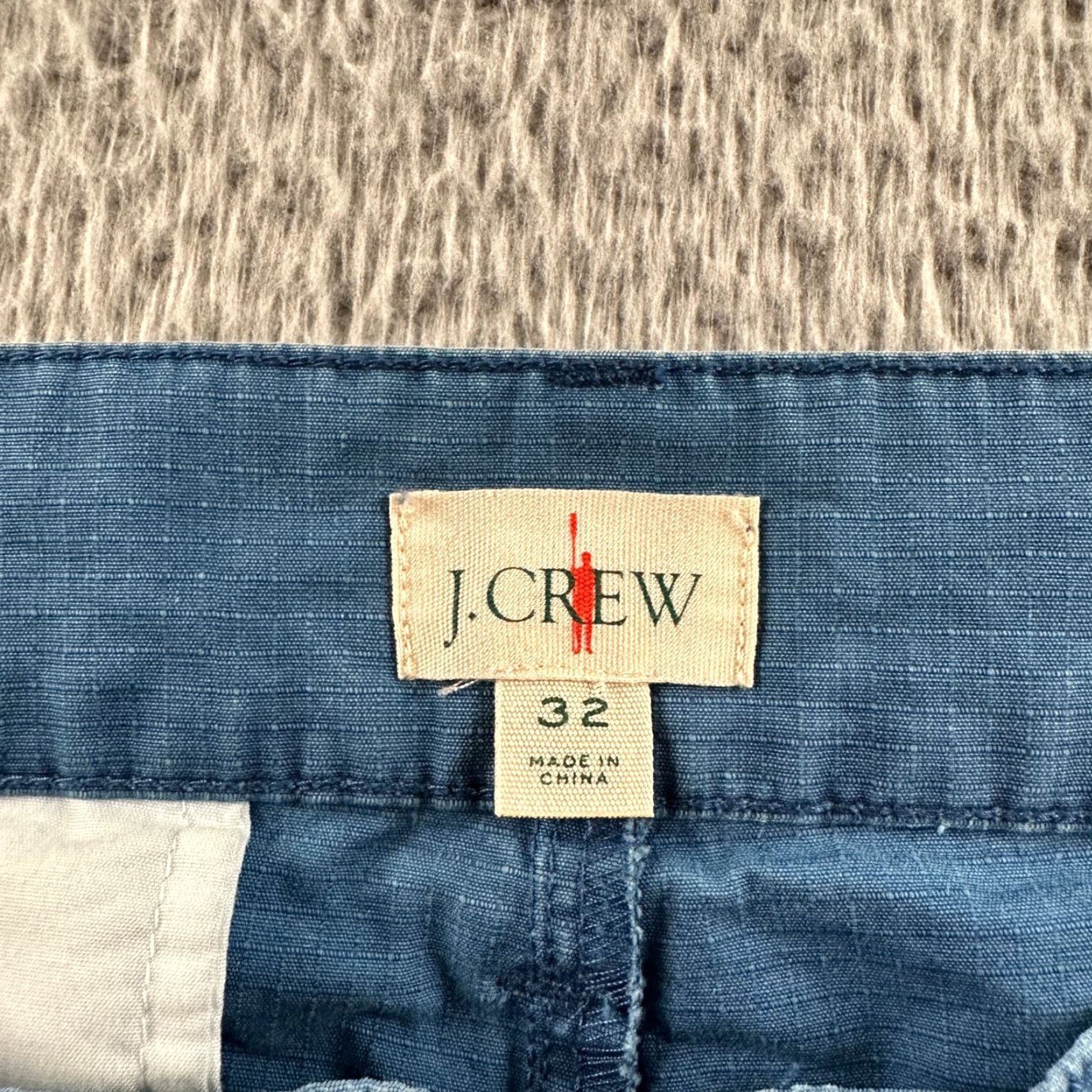J.Crew JCrew Cargo Pants Mens 32 Blue Baggy Utility Pocket Skater Workwear Size US 32 / EU 48 - 4 Thumbnail