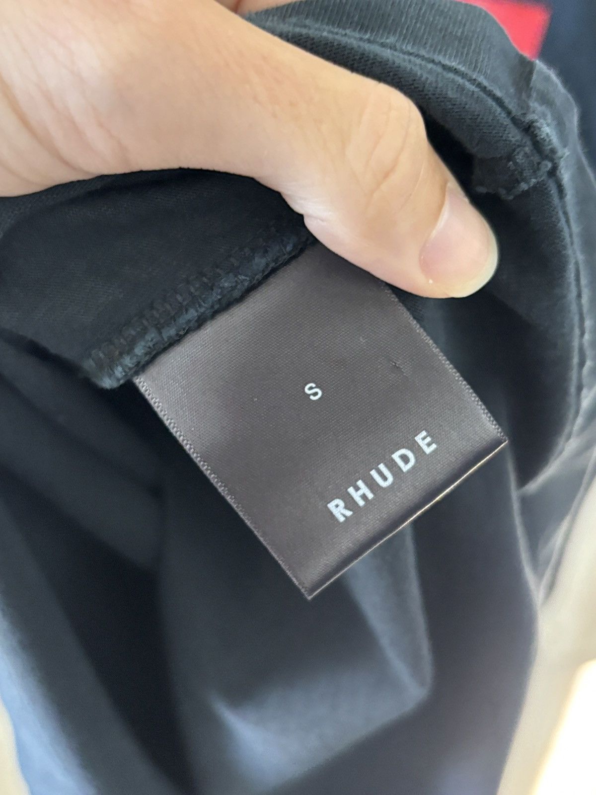 Rhude RHUDE SPEED MARK LOGO TEE Size US S / EU 44-46 / 1 - 8 Thumbnail