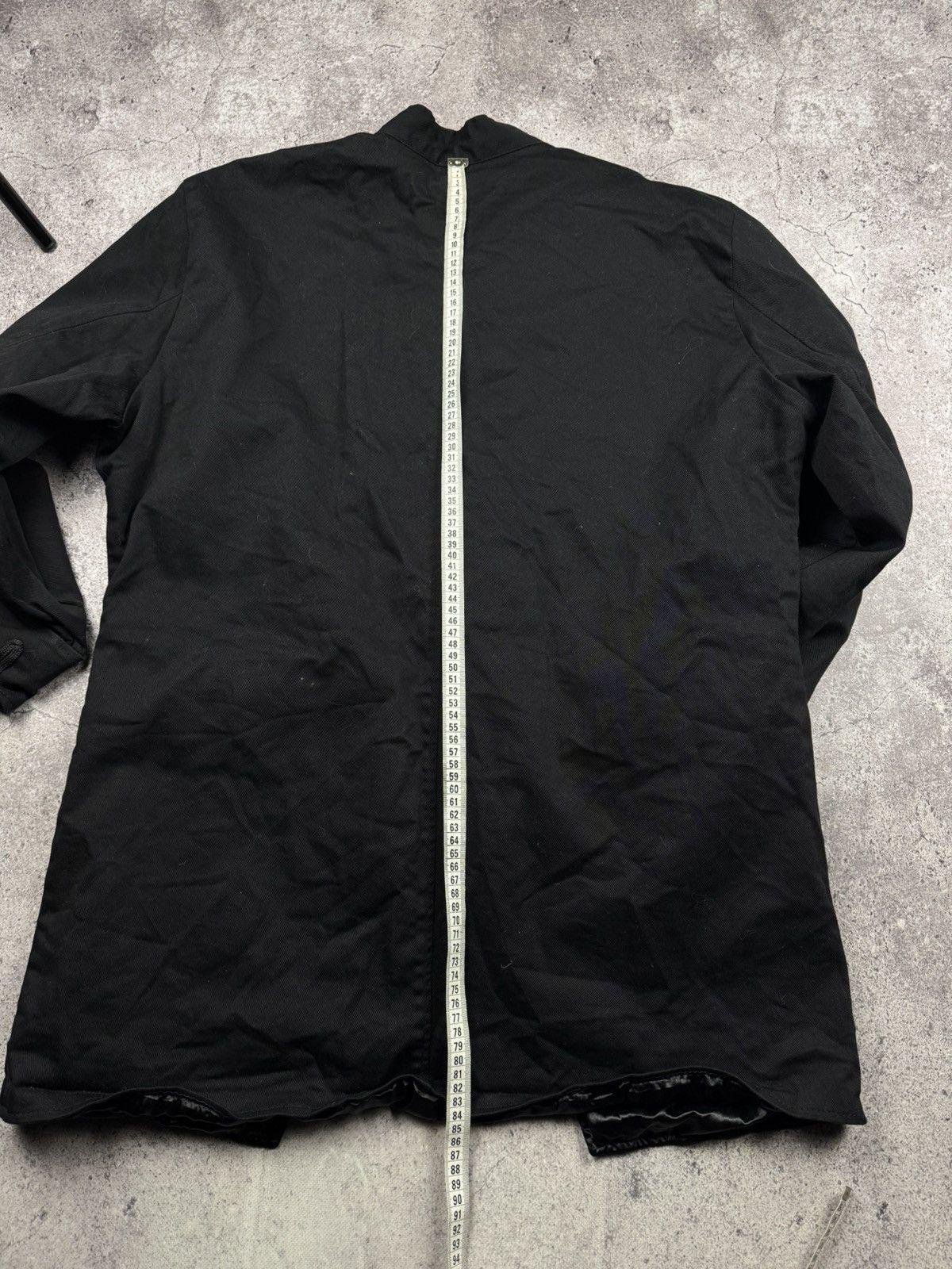 Japanese Brand Vintage Y2k Avant Garde Gothicana Black Punk Chain Jacket Size US XXL / EU 58 / 5 - 7 Thumbnail