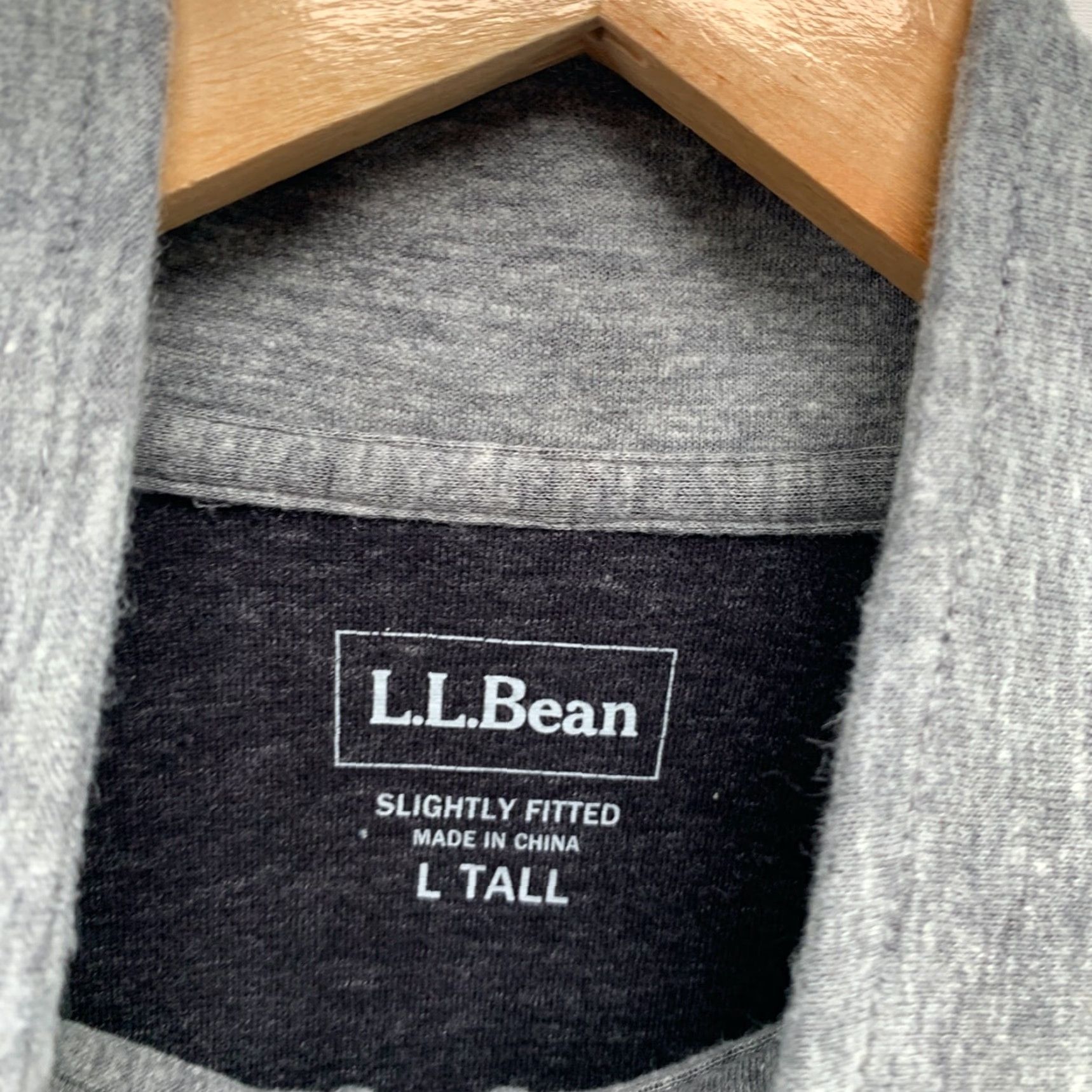 Vintage LL Bean 1/4 Zip Sweater Pullover Mens Size L Gray Tall Size US XL / EU 56 / 4 - 7 Thumbnail