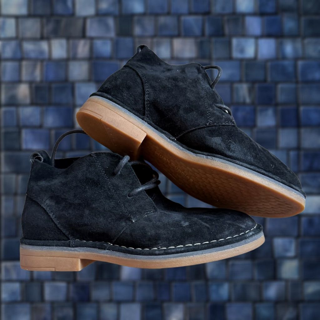 Hush Puppies Hush Puppies Desert Boots Suede Black Men 5.5 Size Boots Mens Suede Desert Black 5.5 Shoes Size US 5 / EU 37 - 1 Thumbnail