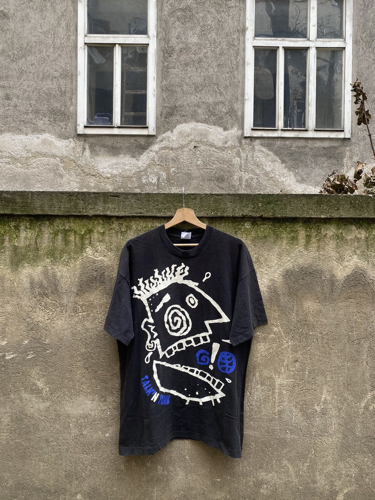 Nike × Vintage Vintage Nike Shut Up Playball Single Stitch Tee Size US L / EU 52-54 / 3 - 1 Thumbnail
