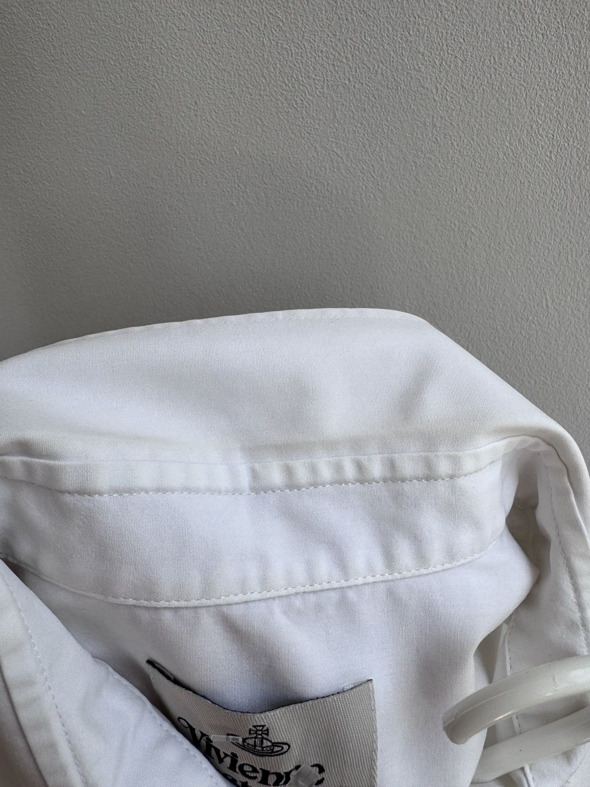 Vivienne Westwood Vivienne Westwood White Button Down Shirt Long Sleeve Size US M / EU 48-50 / 2 - 12 Thumbnail