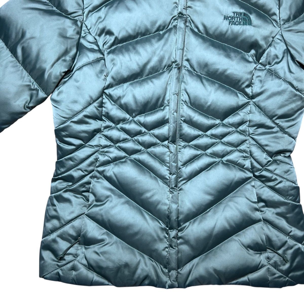 The North Face The North Face 550 Quilted Goose Down Zip Up Puffer Jacket Size S / US 4 / IT 40 - 9 Thumbnail