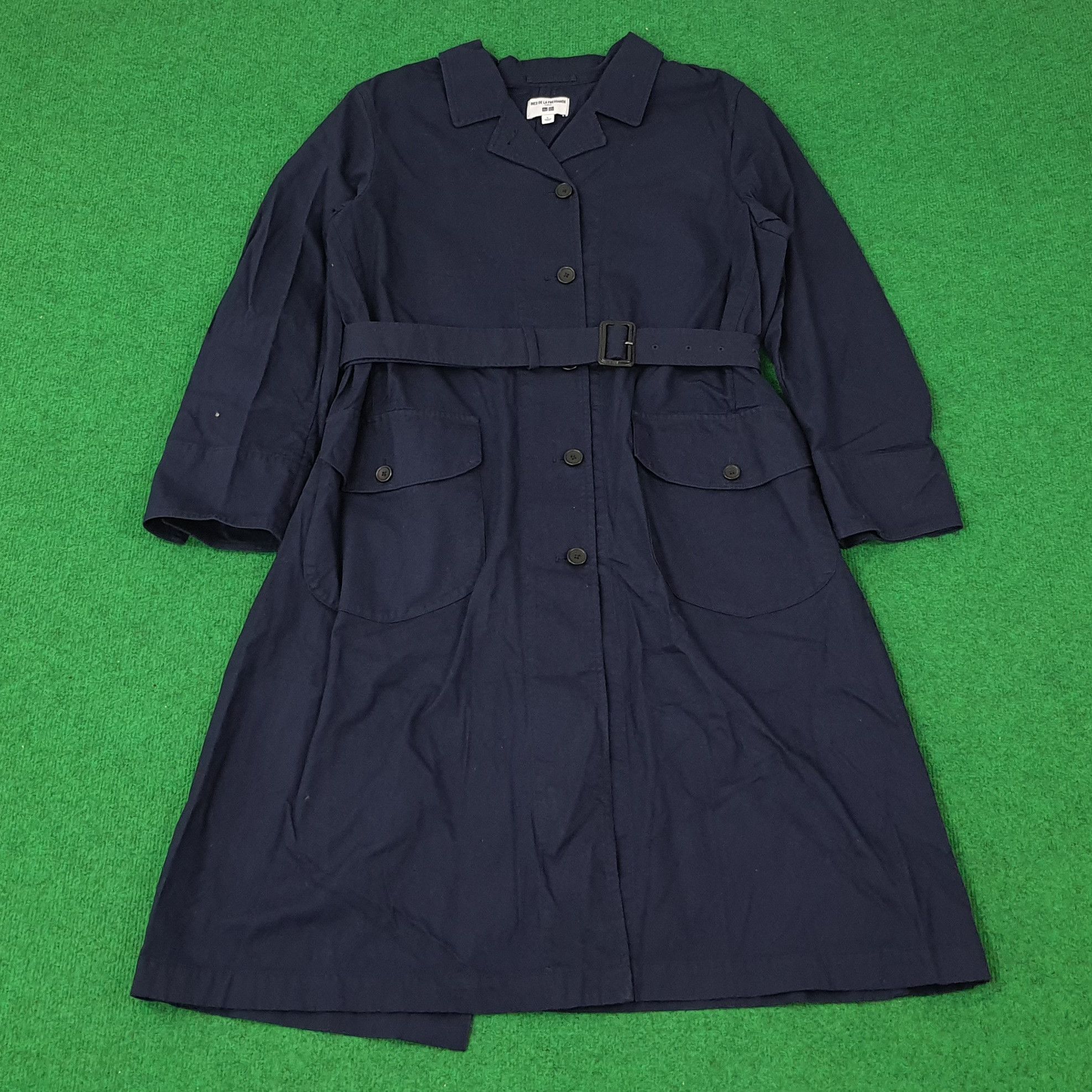 Vintage Ines De La Fressange Trench Coat C234N4