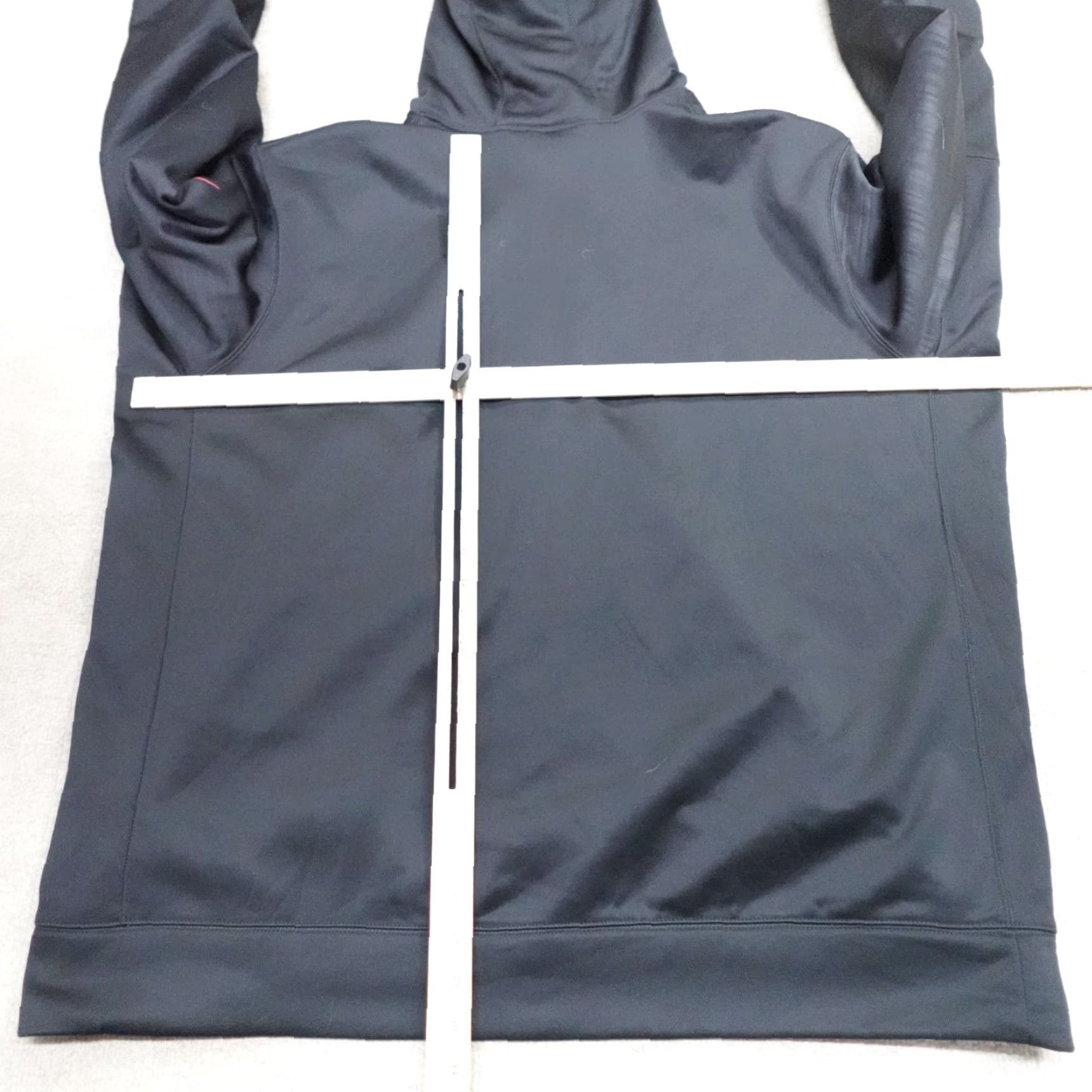 Nike VINTAGE Nike Full Zip Hoodie 3XL Black Satin Polyester Therma-Fit Football Men Hoodie mens Football 3XL Black Nike Hoodie Therma-Fit Full Zip Size US XXL / EU 58 / 5 - 6 Thumbnail