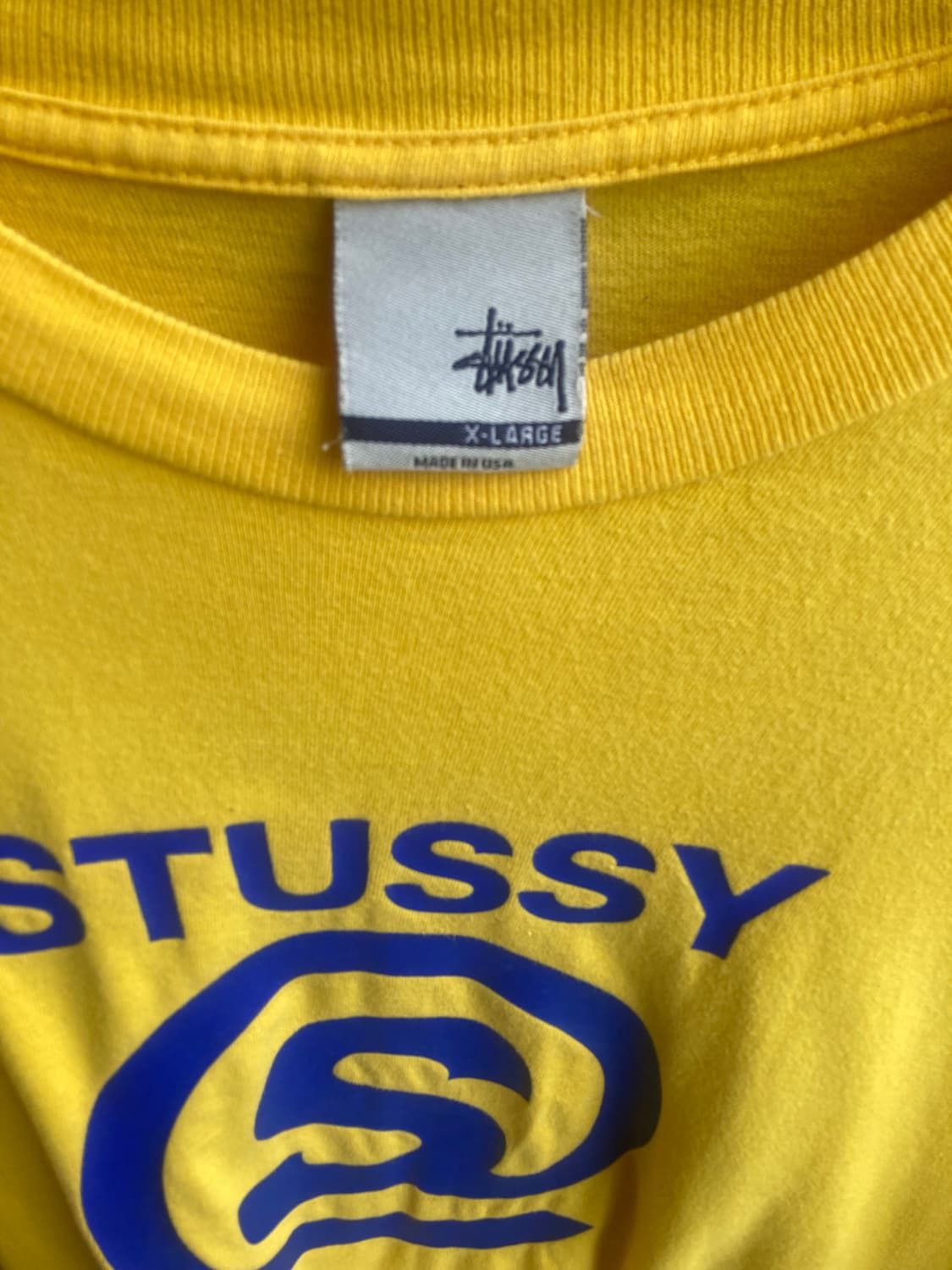 Stussy Vintage Late 90s Old Stussy @ Tee Size US L / EU 52-54 / 3 - 8 Thumbnail