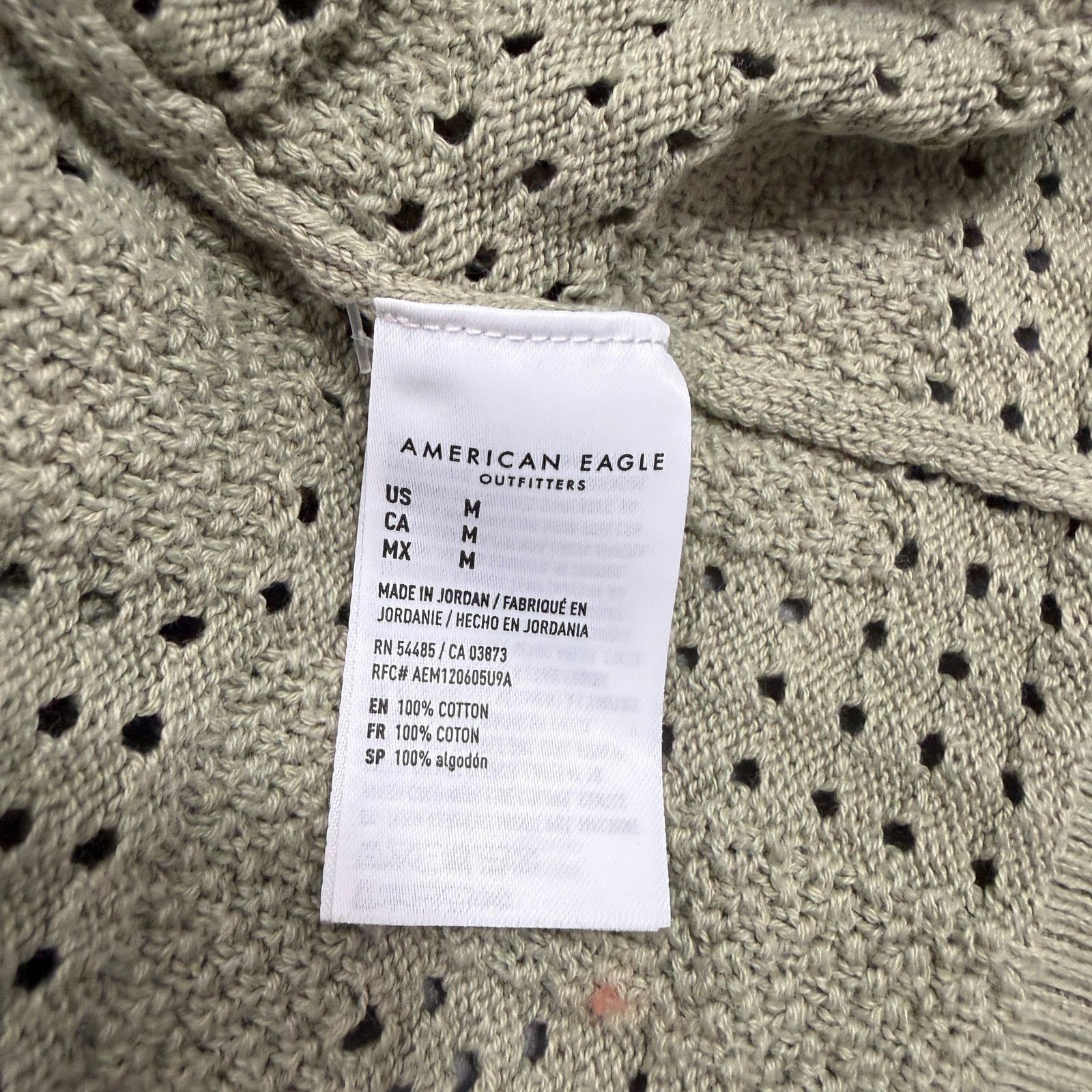 American Eagle Outfitters American Eagle Weekend Textured Checkerboard Sweater Polo Size US M / EU 48-50 / 2 - 5 Thumbnail