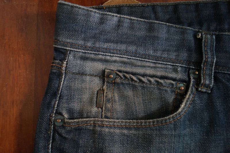 Raf by Raf Simons Raf Simons Dirty Denim Jeans Size US 32 / EU 48 - 7 Thumbnail