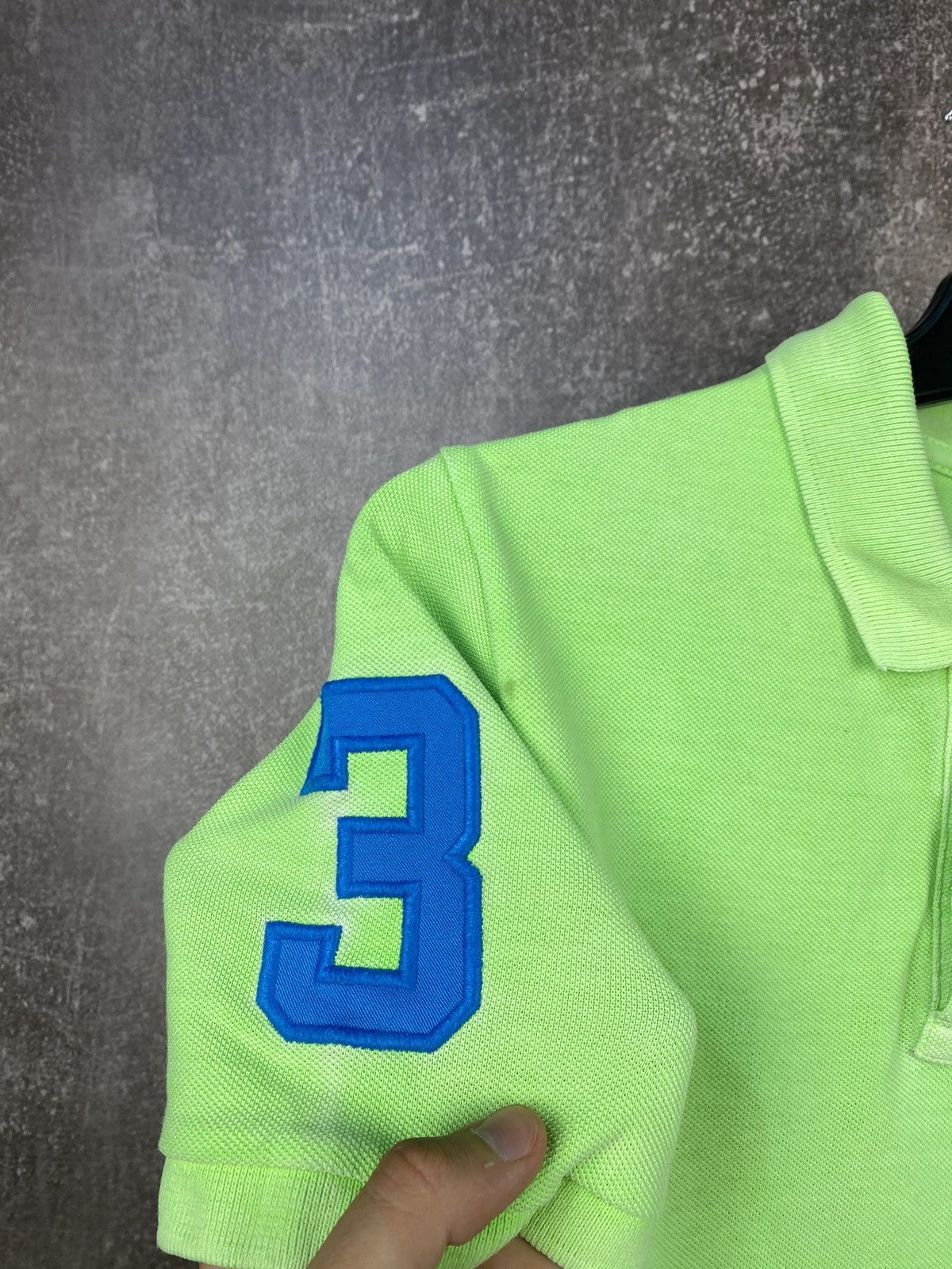 Polo Ralph Lauren Y2K Polo Ralph Lauren Green & Blue Polo shirt Size US XS / EU 42 / 0 - 4 Thumbnail
