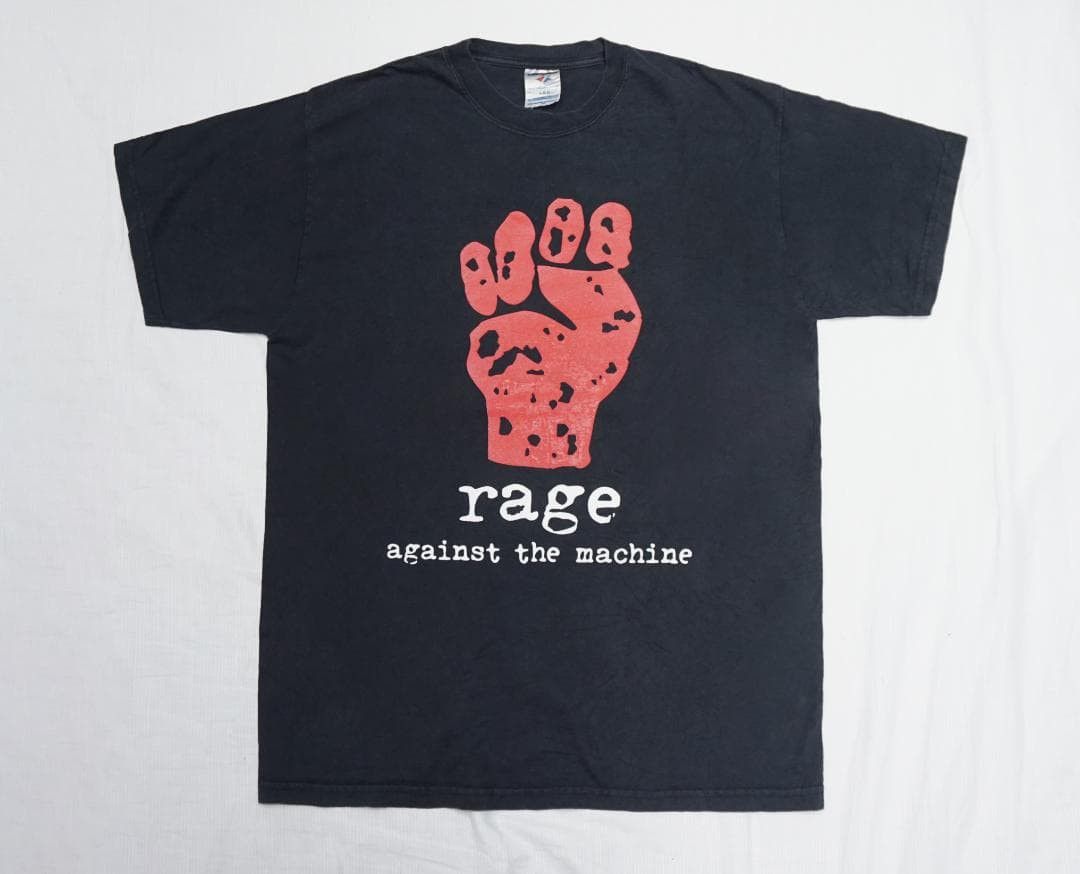 Vintage 00's Rage Against The Machine Tシャツ ビンテージ Size US M / EU 48-50 / 2 - 1 Thumbnail