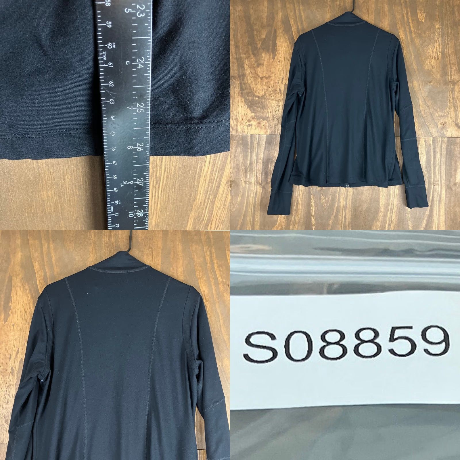 Vintage Cabi Womens Jacket Black Tech Athletic Full Zip Front Pockets Stretch XLarge XL Womens Jacket Black Tech Athletic Full Zip Pockets Stretch XLarge Size XL / US 12-14 / IT 48-50 - 8 Thumbnail