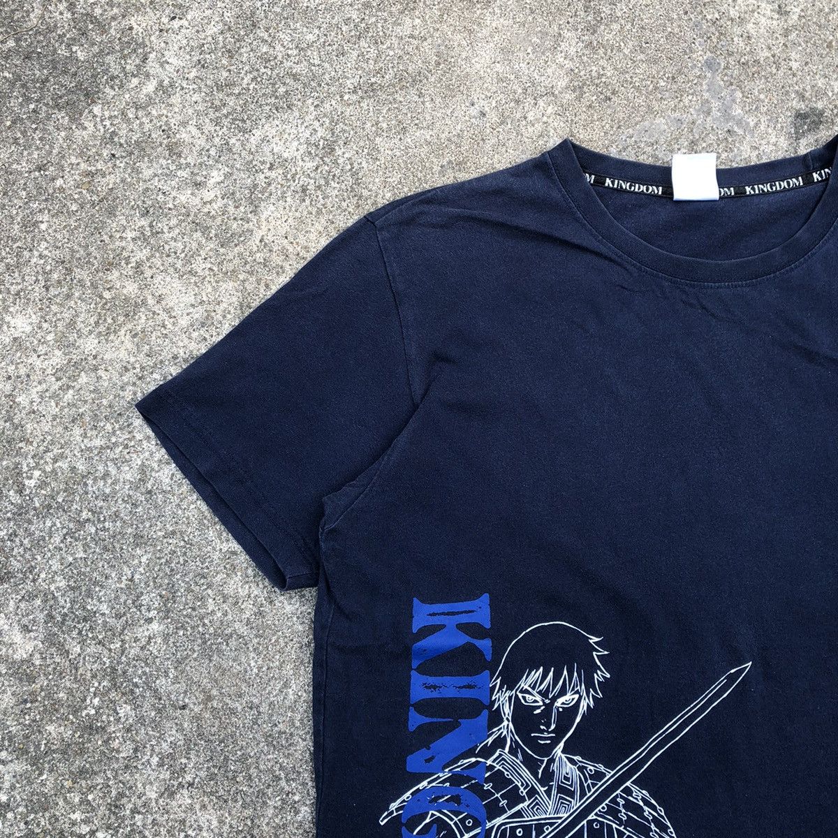 Anime × Vintage 🔥Rare🔥🇯🇵Anime Kingdom Shin Character Promo Manga Series Tee Size US L / EU 52-54 / 3 - 5 Thumbnail