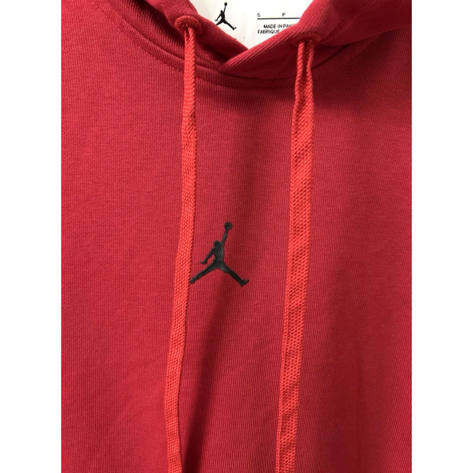 Jordan Brand Jordan Hoodie Mens Size Small Red Center Logo Dri-Fit Pullover Pocket L/S Size US S / EU 44-46 / 1 - 5 Thumbnail