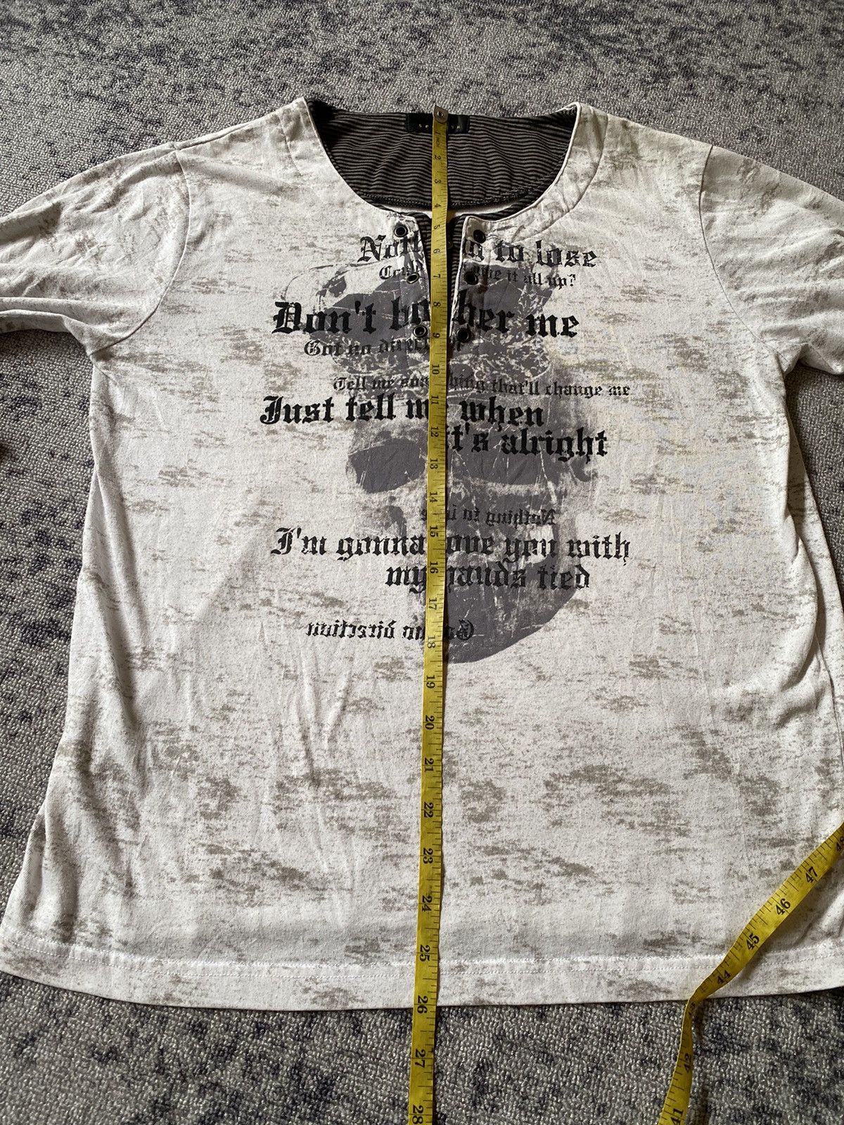 Hysteric Glamour × If Six Was Nine × Japanese Brand Y2k Spinash double layer ifsixwasnine longsleeve Size US L / EU 52-54 / 3 - 7 Thumbnail
