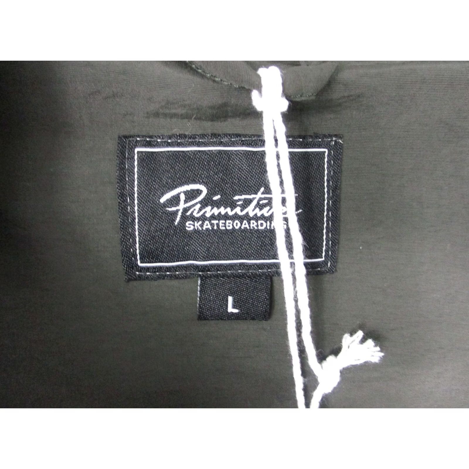 Primitive Primitive Skateboarding Jacket Mens L Green 1/4 Zip Windbreaker Nylon Casual Activewear Size US L / EU 52-54 / 3 - 5 Thumbnail