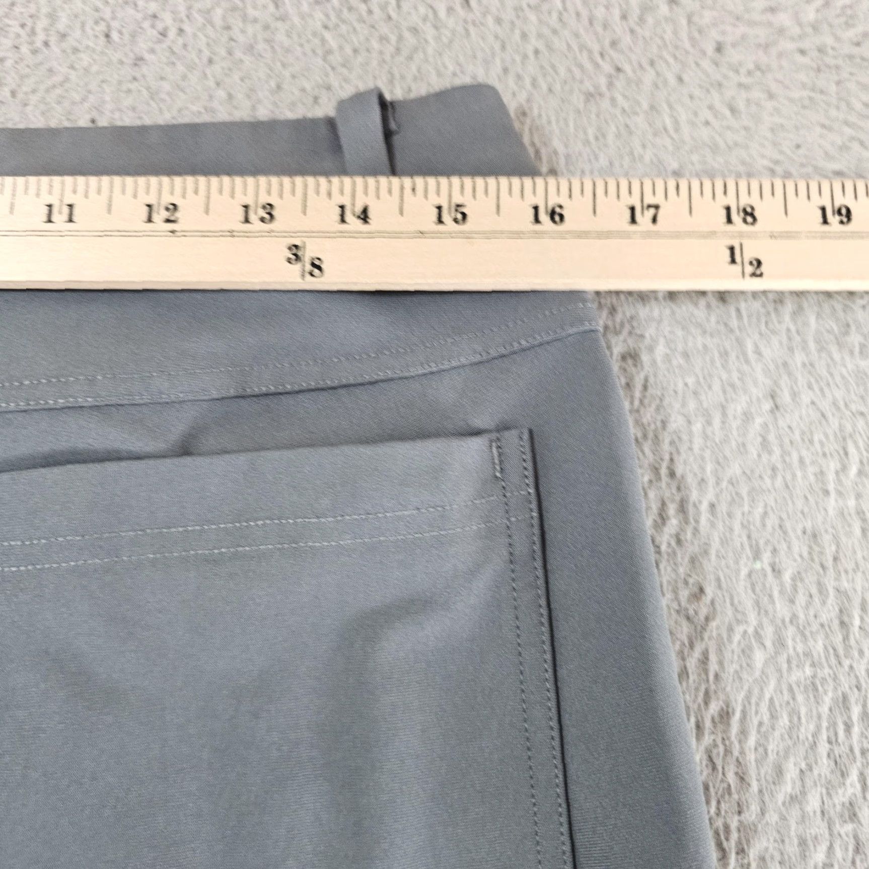 Lululemon Lululemon Pants Mens 30x28 Gray Stretch Chino 5 Pocket Casual Tech Travel Office Size US 30 / EU 46 - 7 Thumbnail