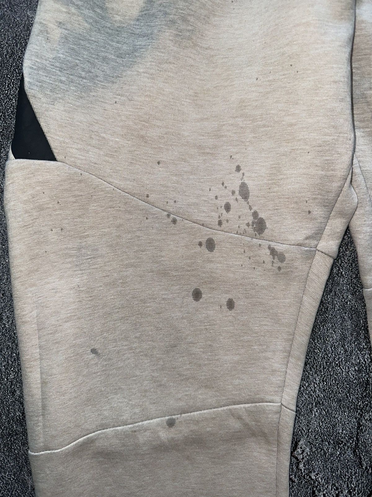 Nike 🌪️ Y2K Crazy Custom Nike Tech Fleece Pants Tie Dye Size US 37 - 5 Thumbnail