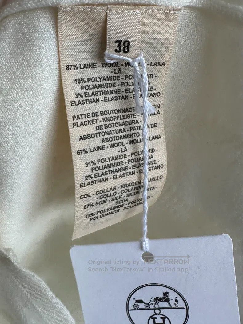 Hermes Hermes Women's Short Sleeve Knit Top Size XS / US 0-2 / IT 36-38 - 3 Thumbnail