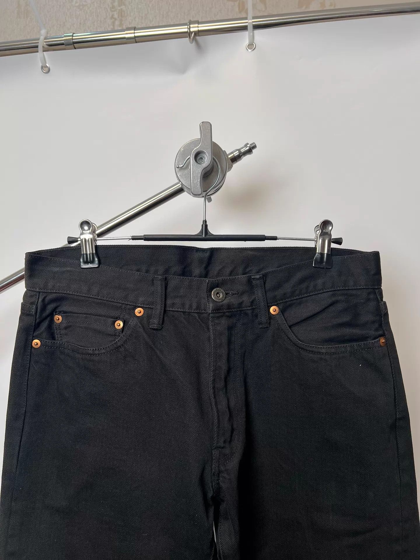 Comme des Garcons CDG Brass Black Jeans: Brass Hw, Corduroy Back, Fade Size US 30 / EU 46 - 3 Thumbnail