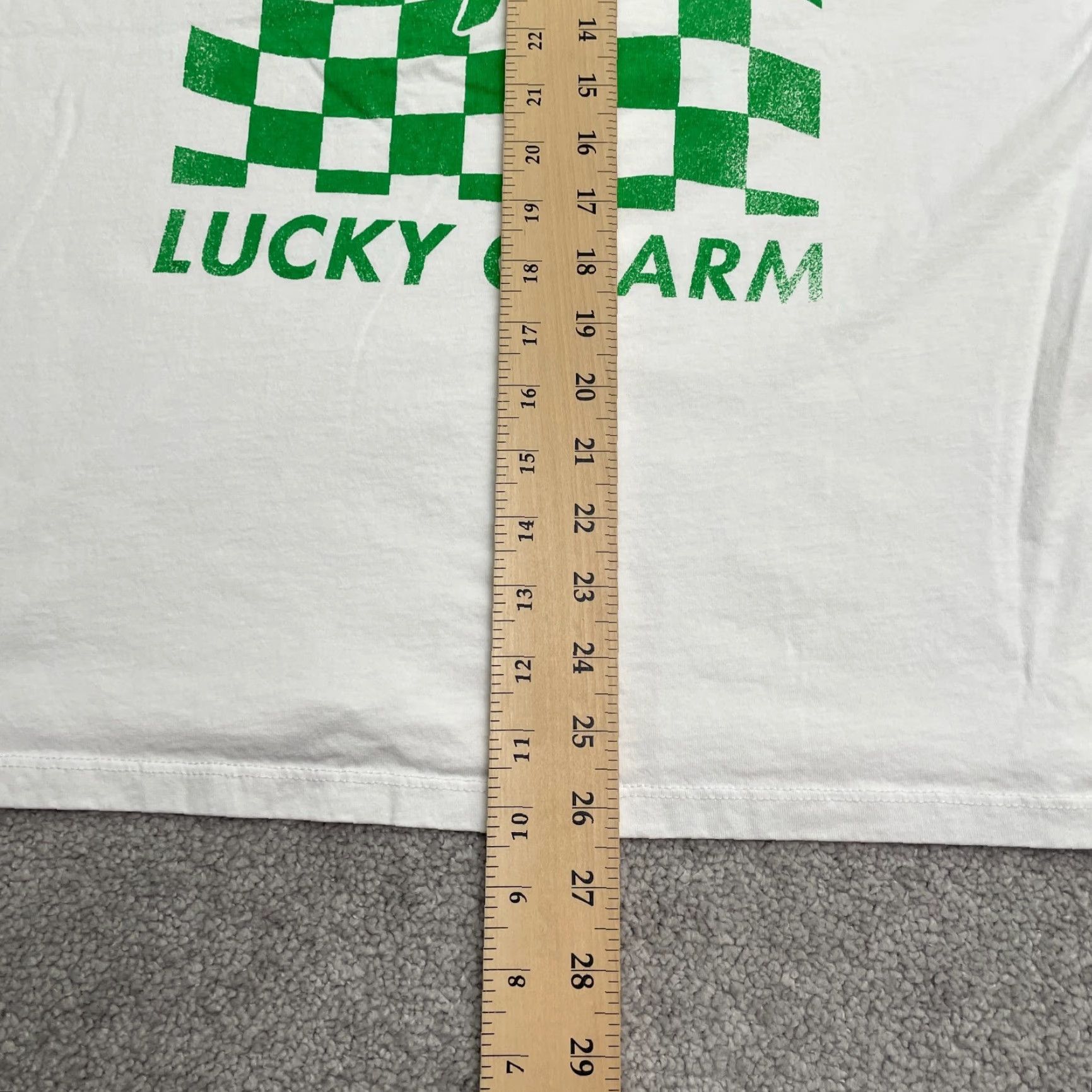 Vintage Grayson Threads Graphic T-Shirt Unisex L/XL White Lucky Cover Shamrock Irish Tee Shirt Size XL / US 12-14 / IT 48-50 - 6 Thumbnail