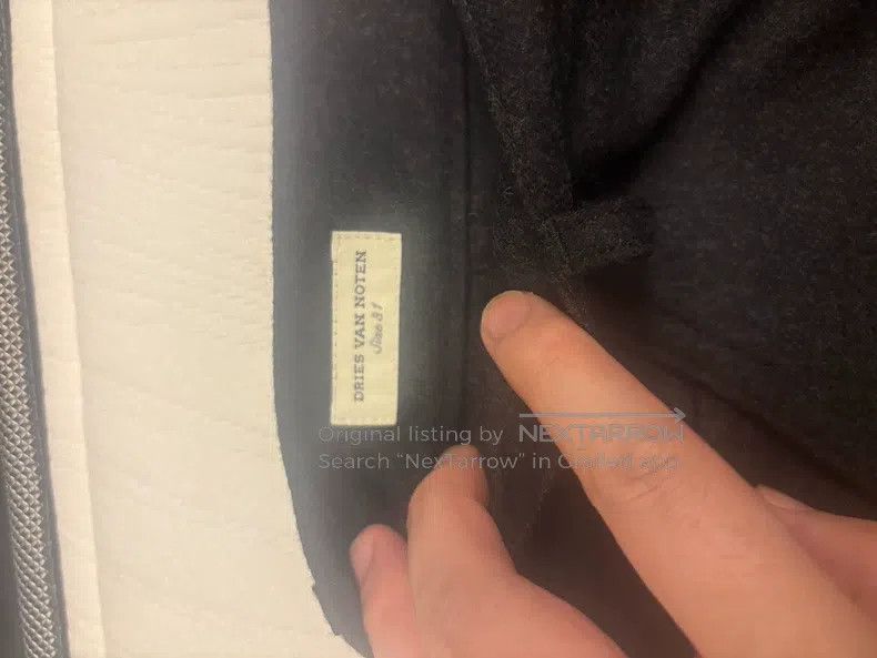 Dries Van Noten Dries Van Noten Wool Dress Pants Size US 31 - 4 Thumbnail