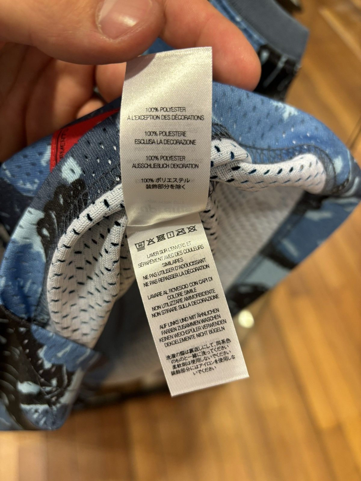 Supreme Supreme Hardies Camo Jersey Blue Size US S / EU 44-46 / 1 - 7 Thumbnail