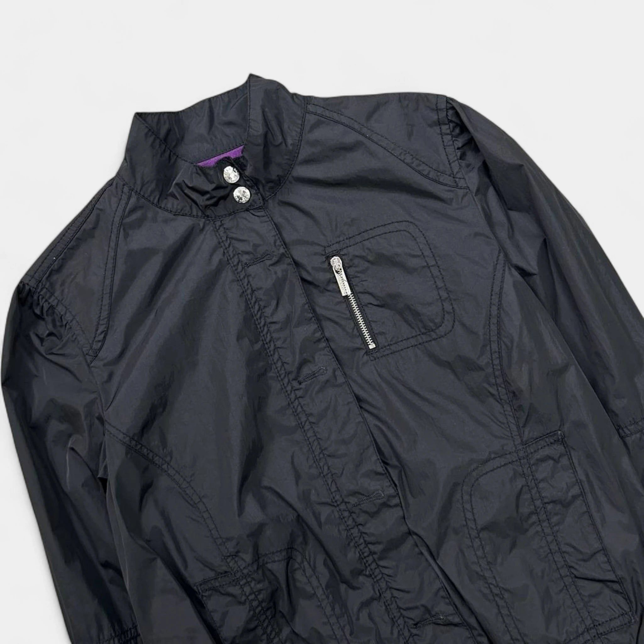 Jean Paul Gaultier Jean Paul Gaultier Black Nylon Classic Jacket Size US S / EU 44-46 / 1 - 2 Thumbnail