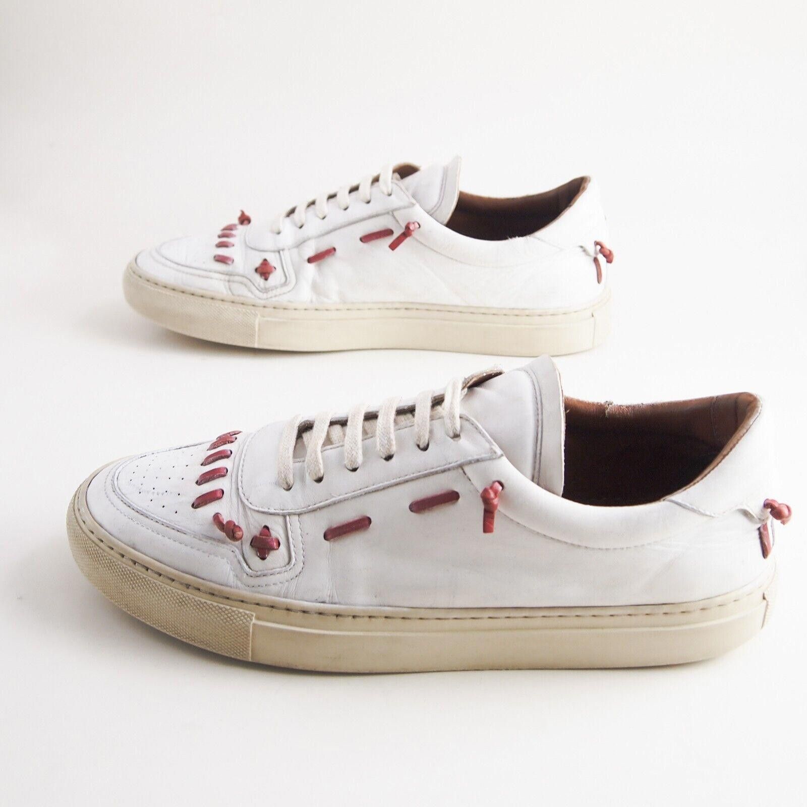 Givenchy Givenchy Sneakers White Leather Side Lacing US 9 EU 42 Size US 9 / EU 42 - 2 Thumbnail