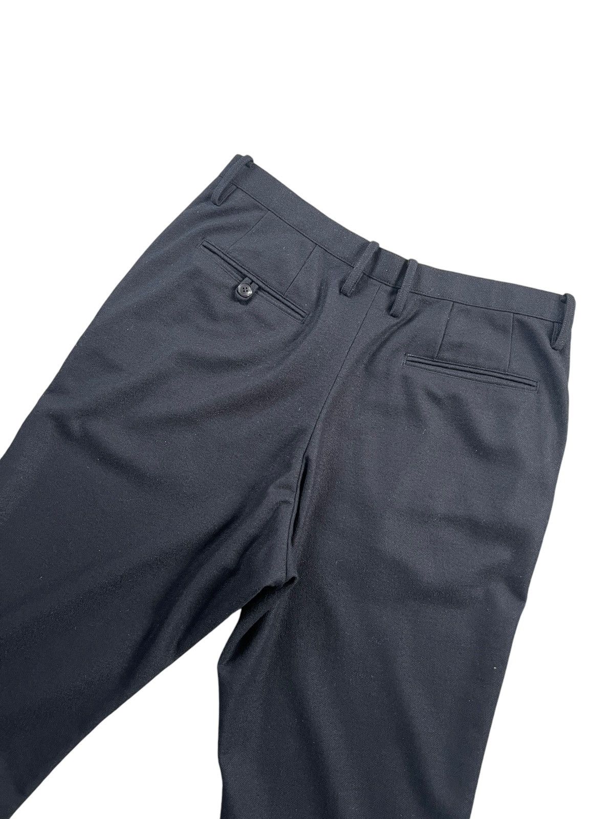 Maison MIHARA YASUHIRO Miharayasuhiro Drop Crotch Wool Cropped Pants Size US 32 / EU 48 - 5 Thumbnail