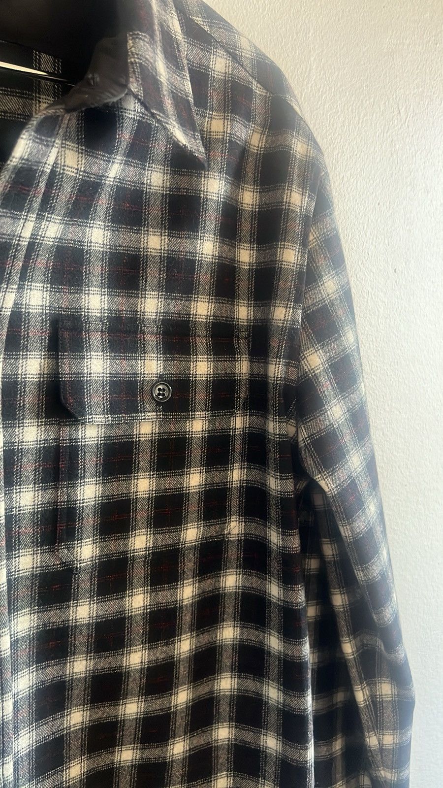 Saint Laurent Paris Saint Laurent Paris Pre-Fall 2020 Wool-Blend Overshirt Size US M / EU 48-50 / 2 - 3 Thumbnail